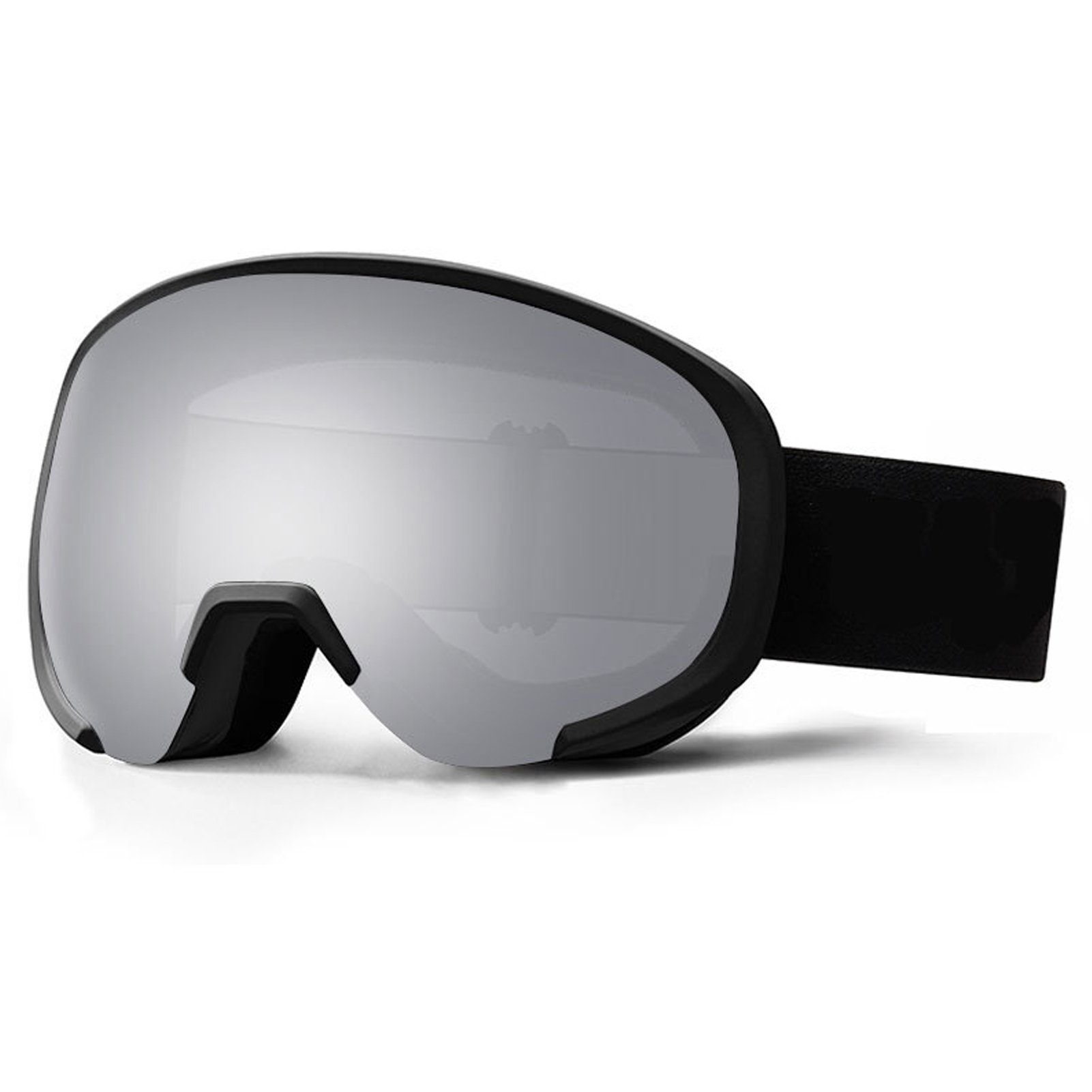 Blusmart Skibrille Ski-Snowboard-Brille 3 Breiter Sicht, Rutschfeste Mit