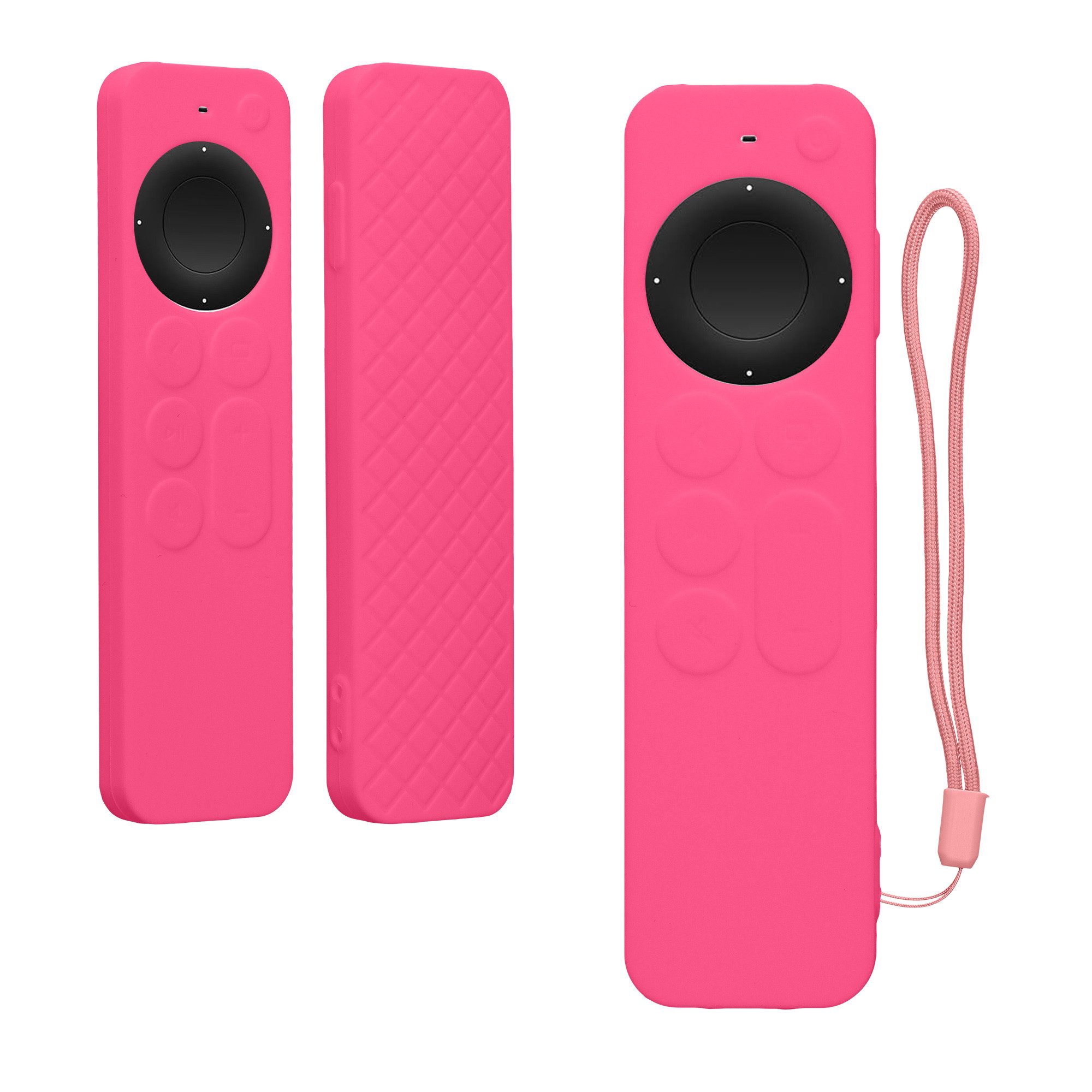 kwmobile Siri Remote 3rd / 2nd Gen Hülle Universal-Fernbedienung (Fernbedienung Silikon Case)