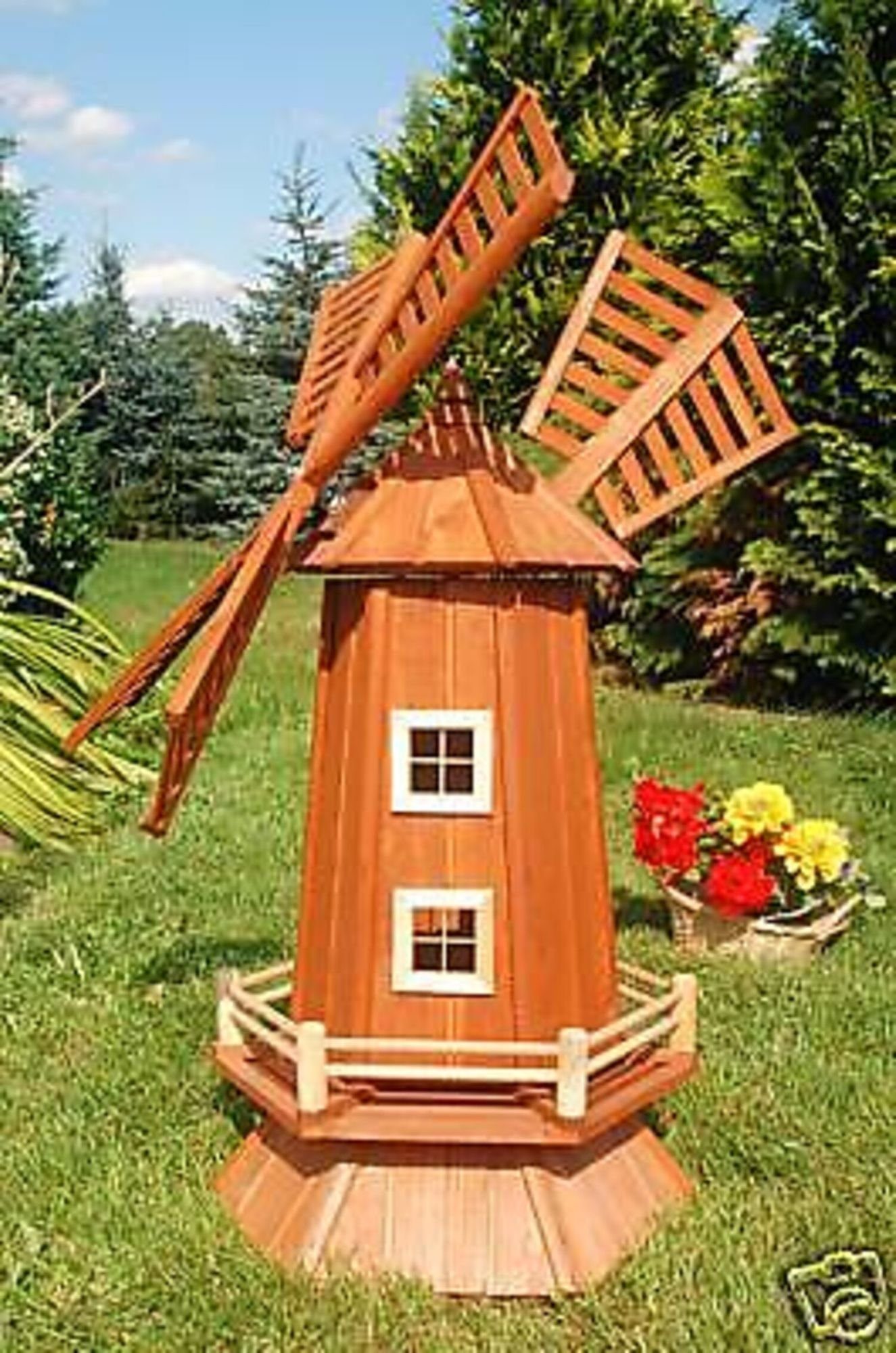 DSH DEKO SHOP HANNUSCH Gartenfigur Garten-Windmühle günstig online kaufen