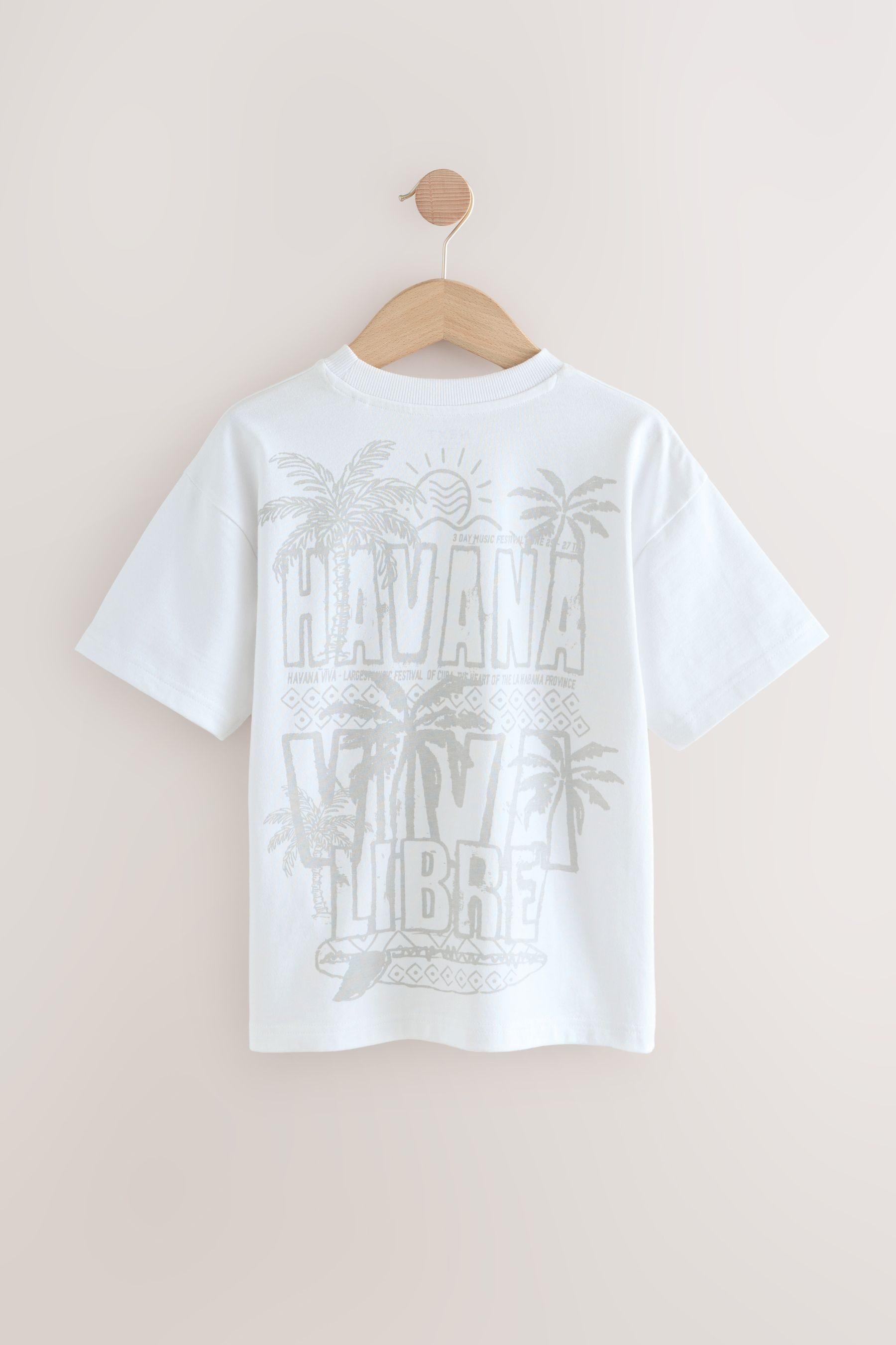 Next Print-Shirt Relaxed Fit Kurzarm-T-Shirt mit günstig online kaufen
