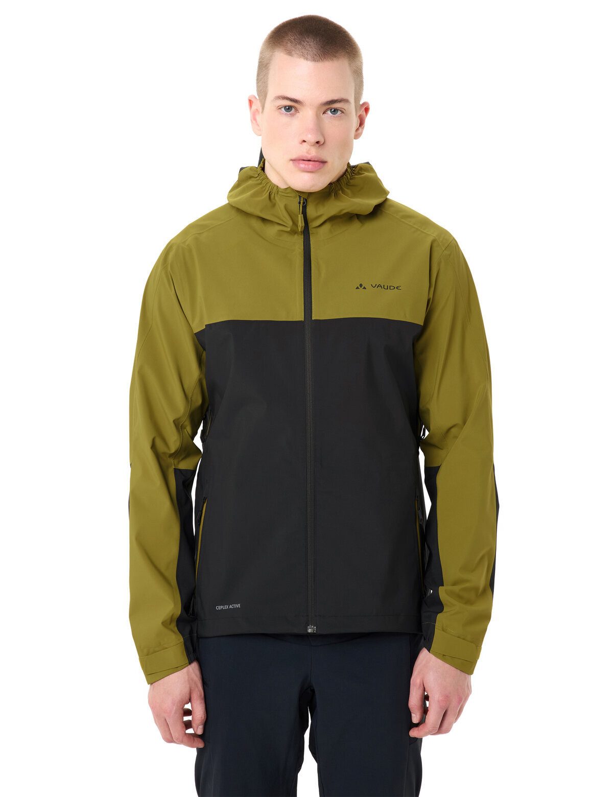 VAUDE Outdoorjacke Men's Moab Rain Jacket (1-St) atmungsaktive Regenjacke
