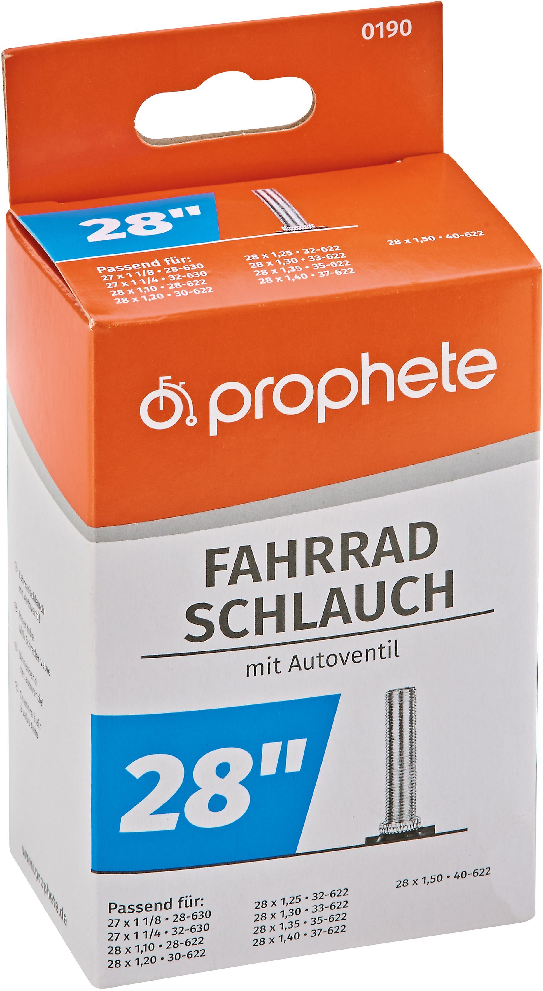 Prophete Fahrradschlauch, 28 Zoll (71,12 cm)