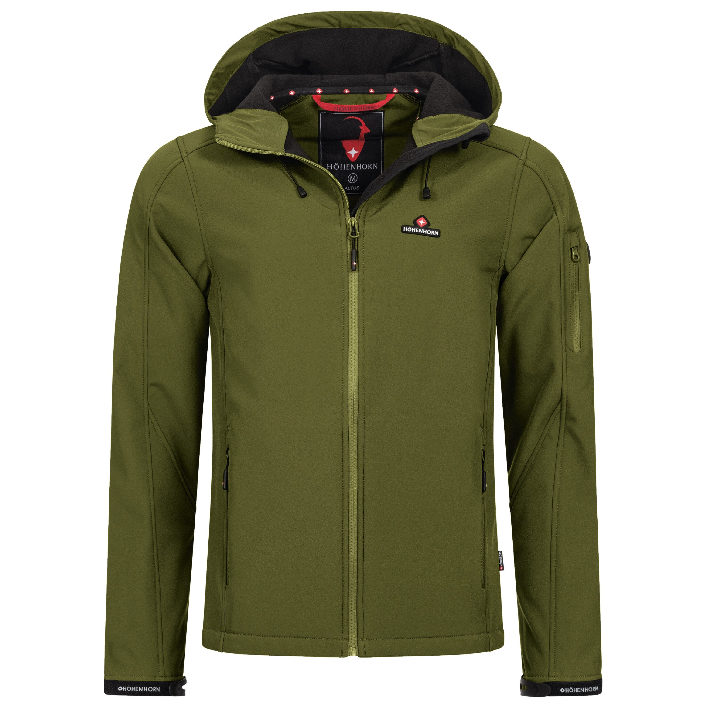 Höhenhorn Softshelljacke Altus Herren Softshell Jacke für Männer Outdoor Funktionsjacke Microfleece-Innenfutter, Atmungsaktiv, Wasserdicht