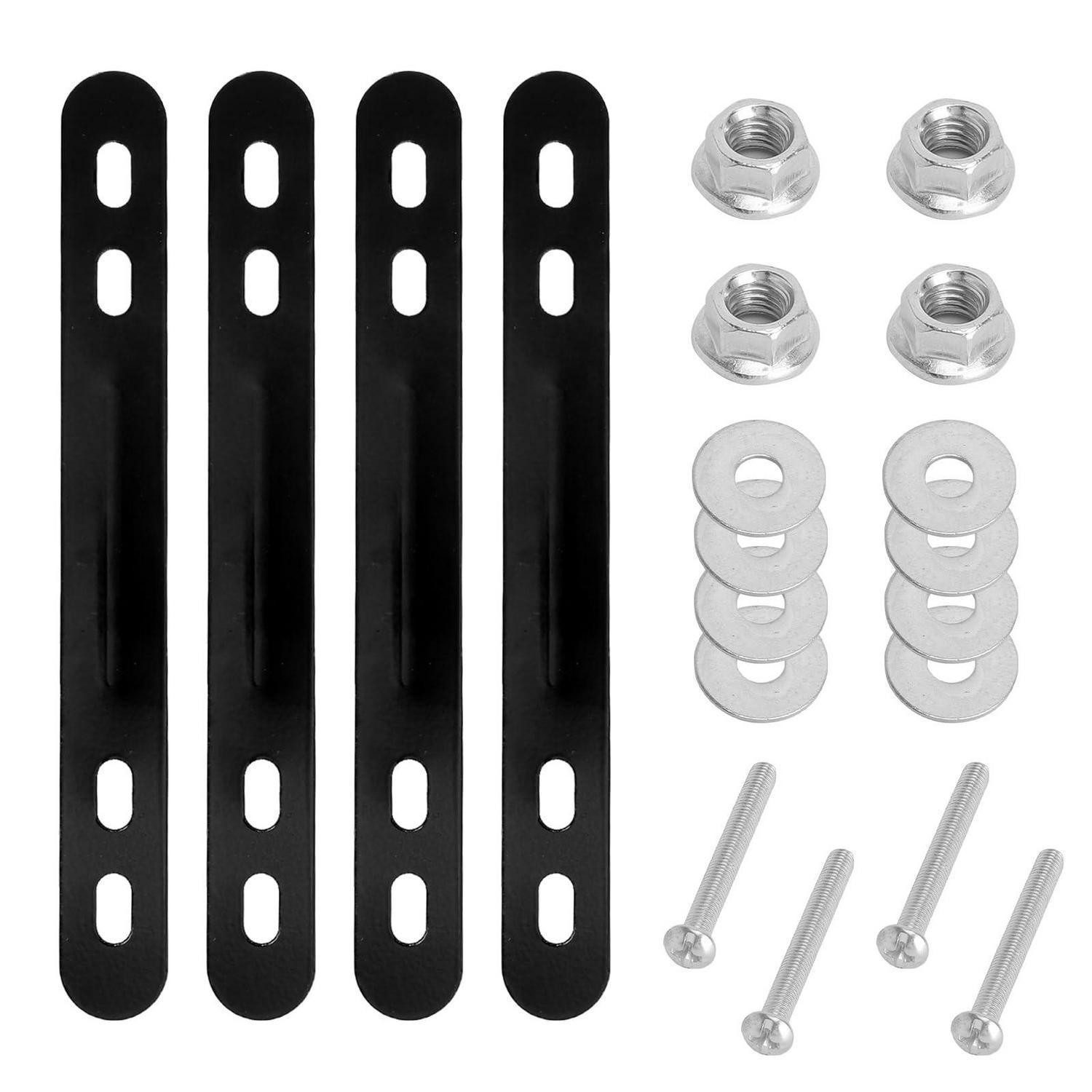 LuxusKollektion Fahrrad-Gepäckträger Fahrradkorb Adapter Gepäckträger Hinten (1-St)