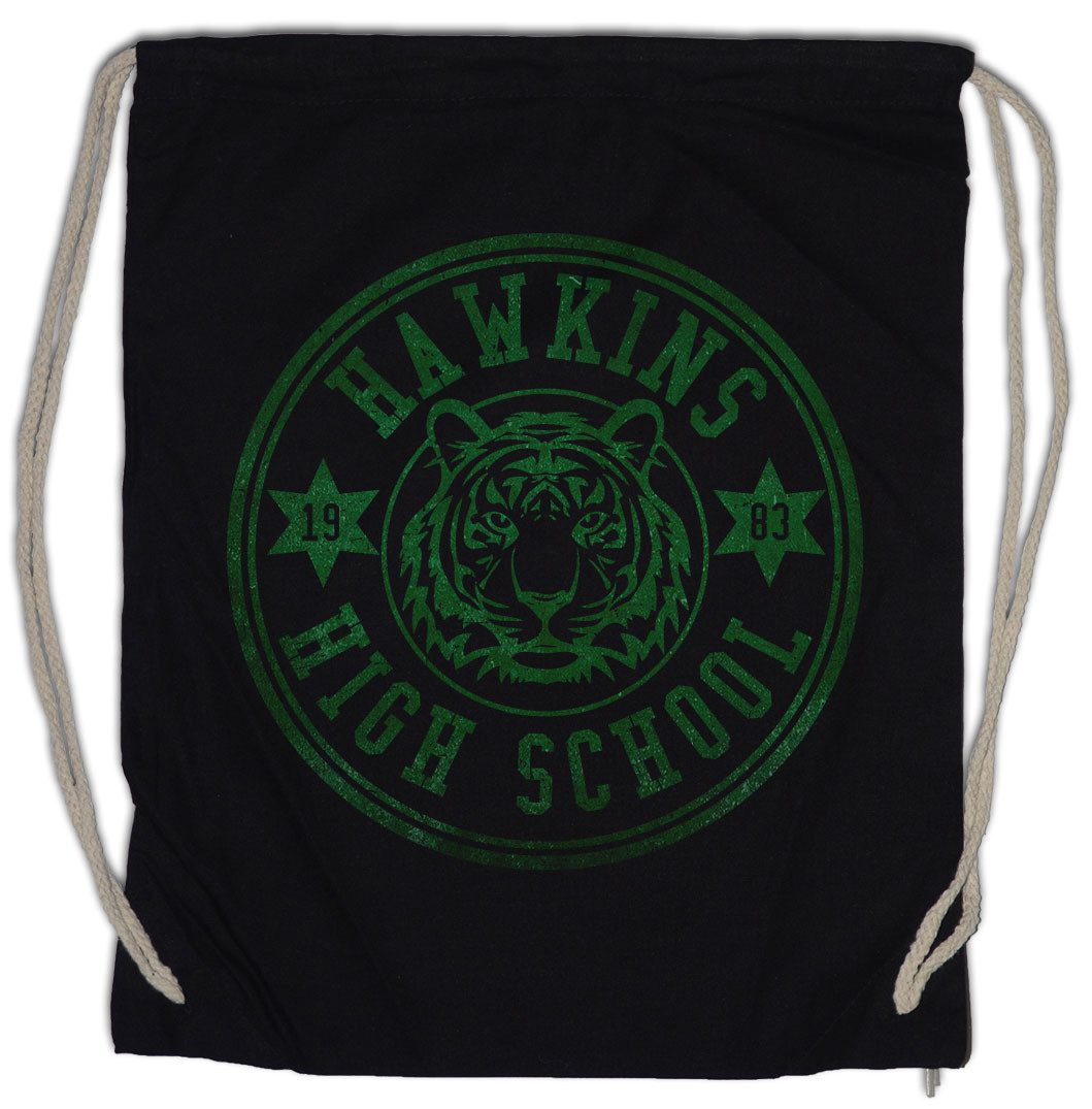 Turnbeutel Upside High School Turnbeutel Eleven Down Things 80s Eighties Stranger
