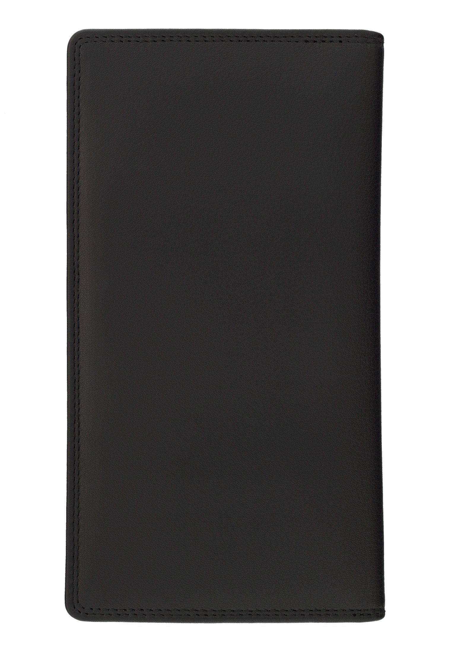 mit Braun großen 14CS Brieftasche GOLF Steckfächern Büffel schwarz, 2.0 Brieftasche