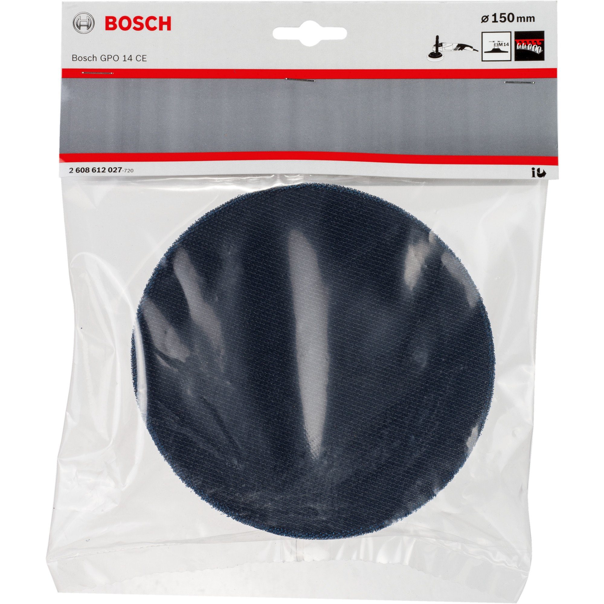 Ø Bosch BOSCH Professional 150mm Gummistützteller Schleifscheibe