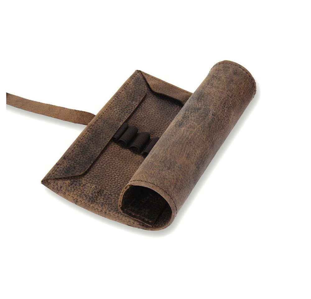 Thumbnail - Jahn-Tasche Schreibgeräteetui Stifterolle / Roll-Mäpppchen, Gr. L, Leder, Braun, Jahn-Tasche 015