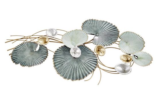 heine home Wanddeko exotische Blätter und Blüten, Attraktive Wanddeko