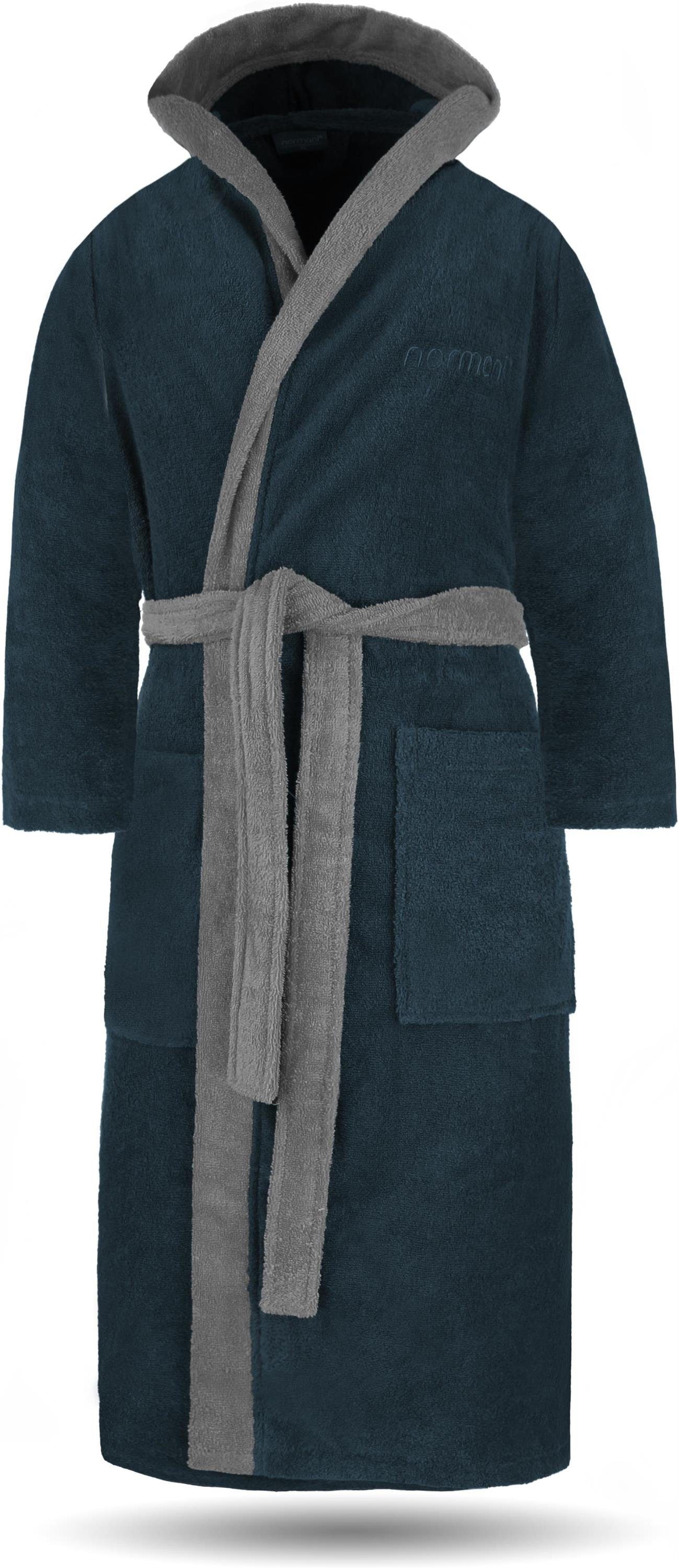 normani Unisex-Bademantel Unisex Baumwoll Bademantel mit günstig online kaufen