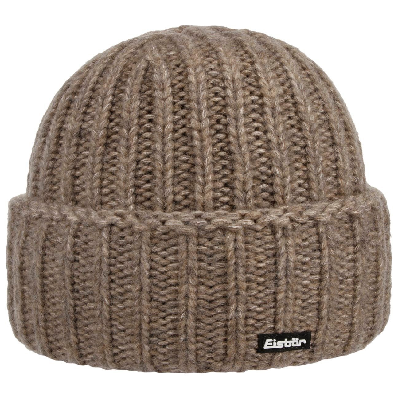 Eisbär Beanie (1-St) Strickmütze mit Umschlag, Made in Austria