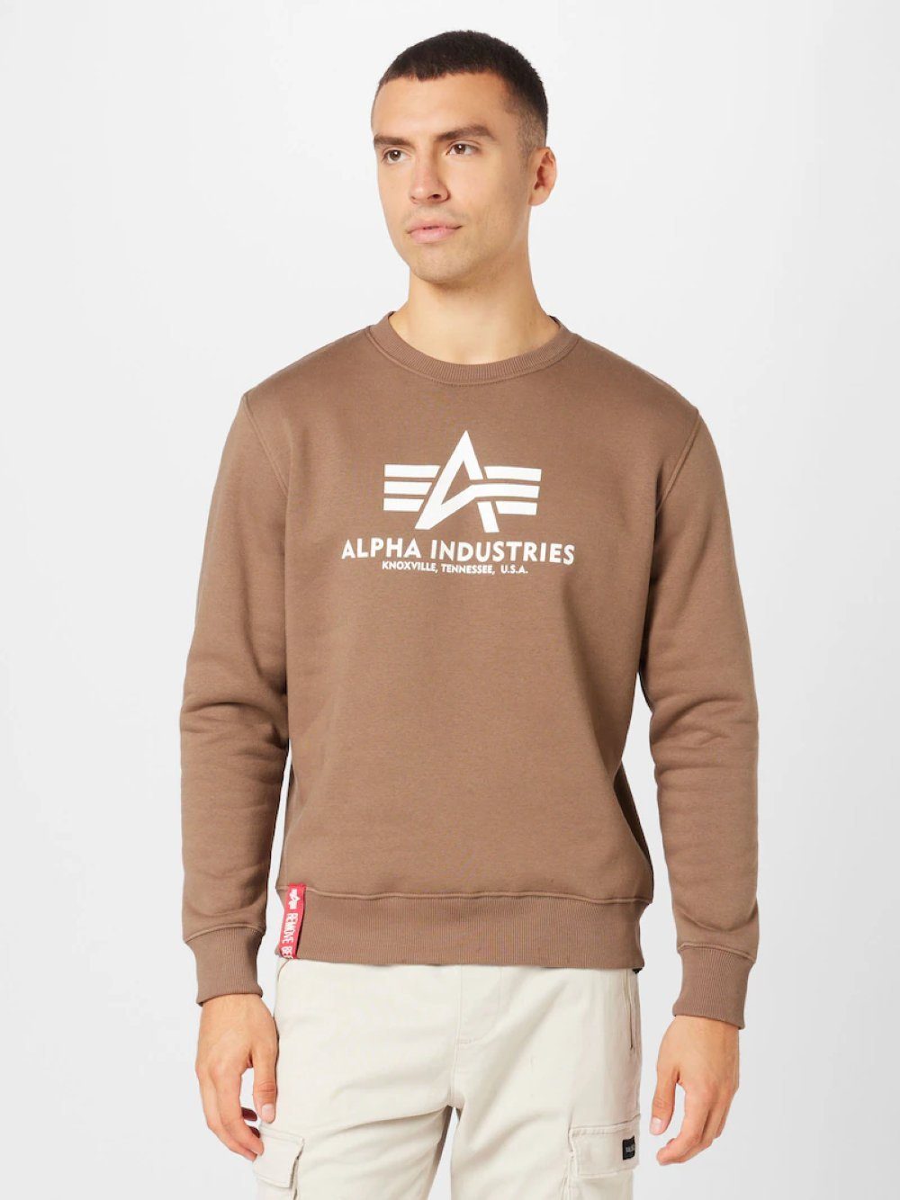 Alpha Industries Sweatshirt taupe