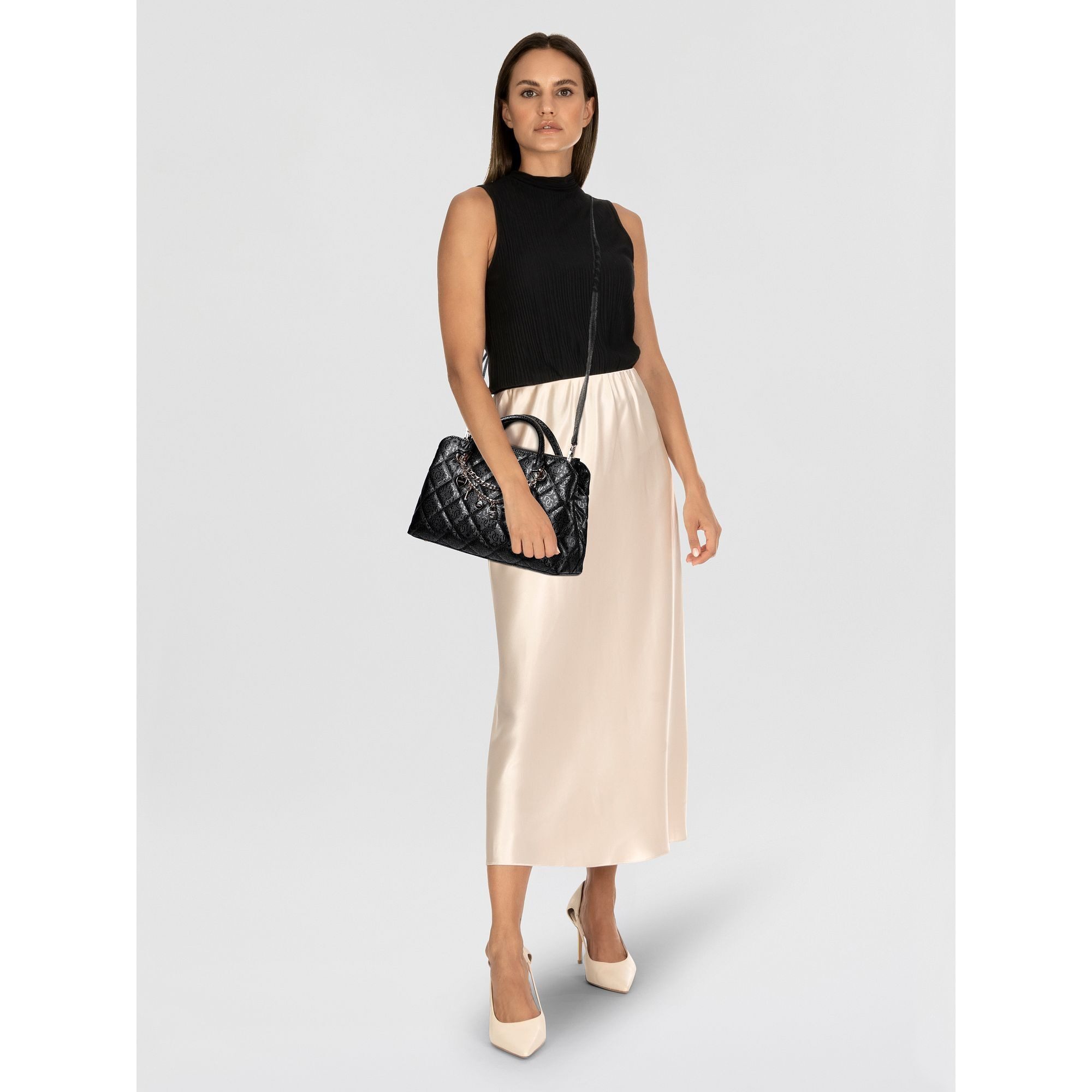 Guess Henkeltasche Libby, Polyurethan