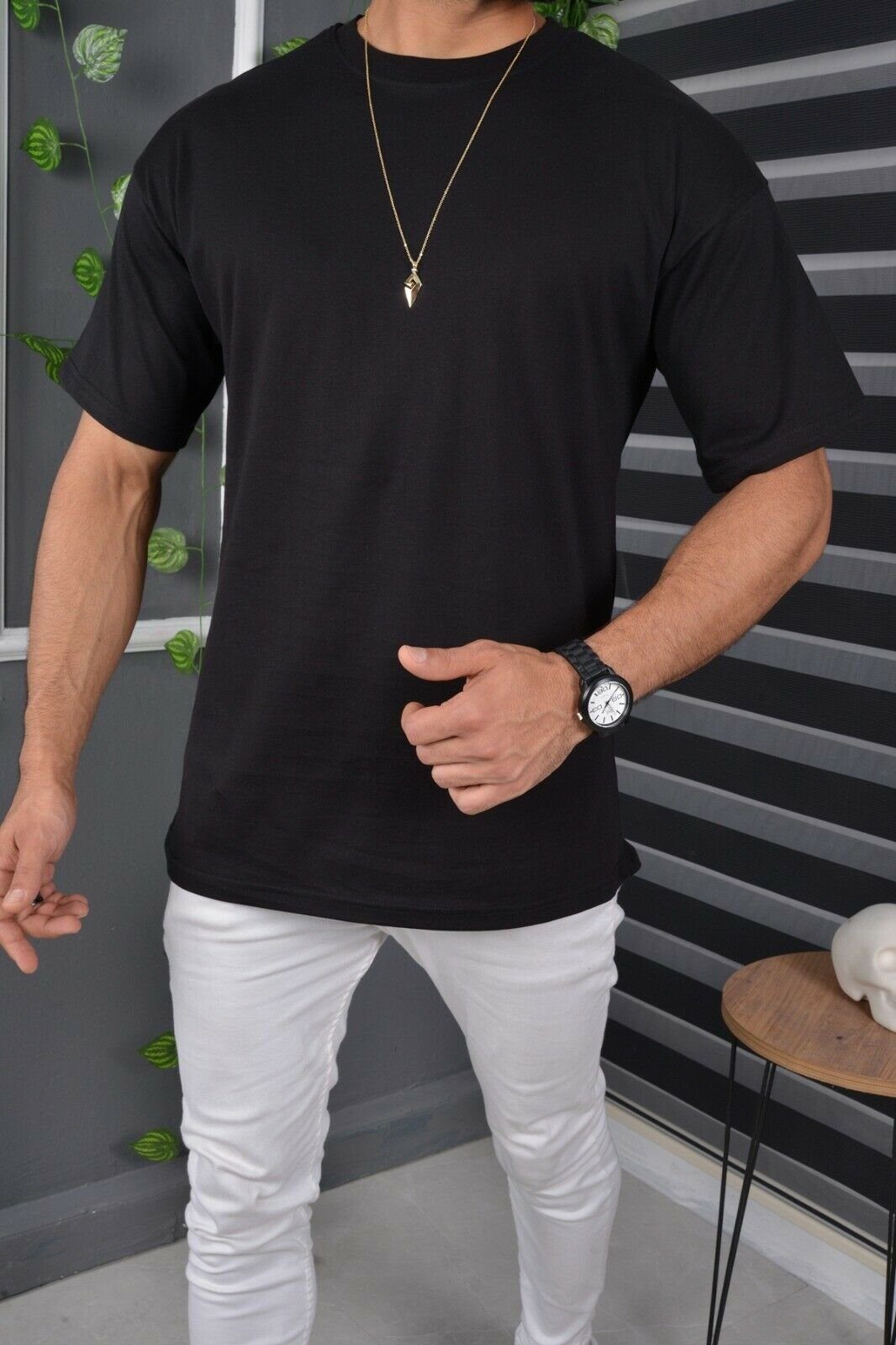 Megaman Jeans Oversize-Shirt T-Shirt Oversize Sommer günstig online kaufen