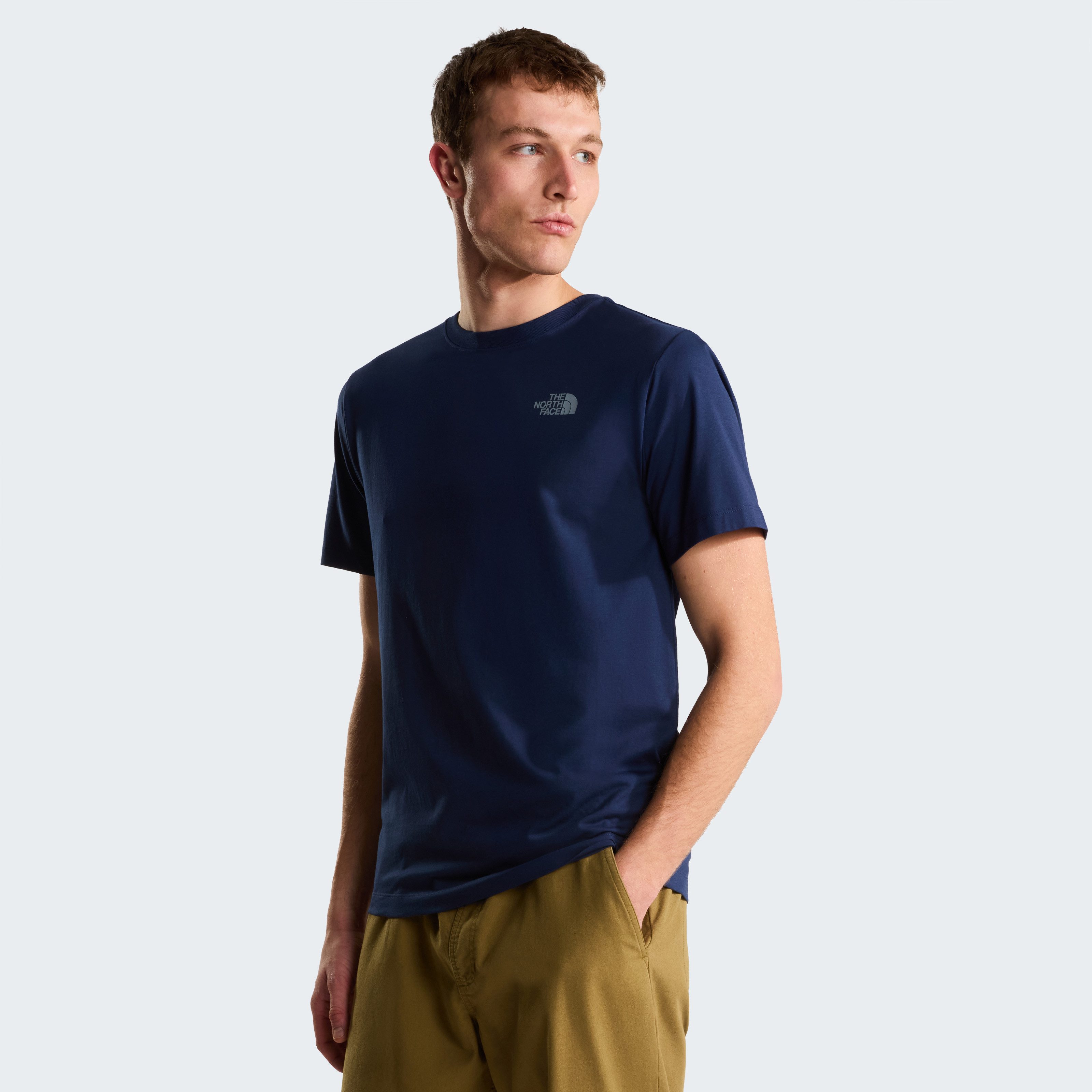 The North Face T-Shirt M MOUNTAIN SKETCH REGULAR SHORT SLEEVE TEE-GRAPHIC normale Passform, kurze Ärmel, sportlicher Stil