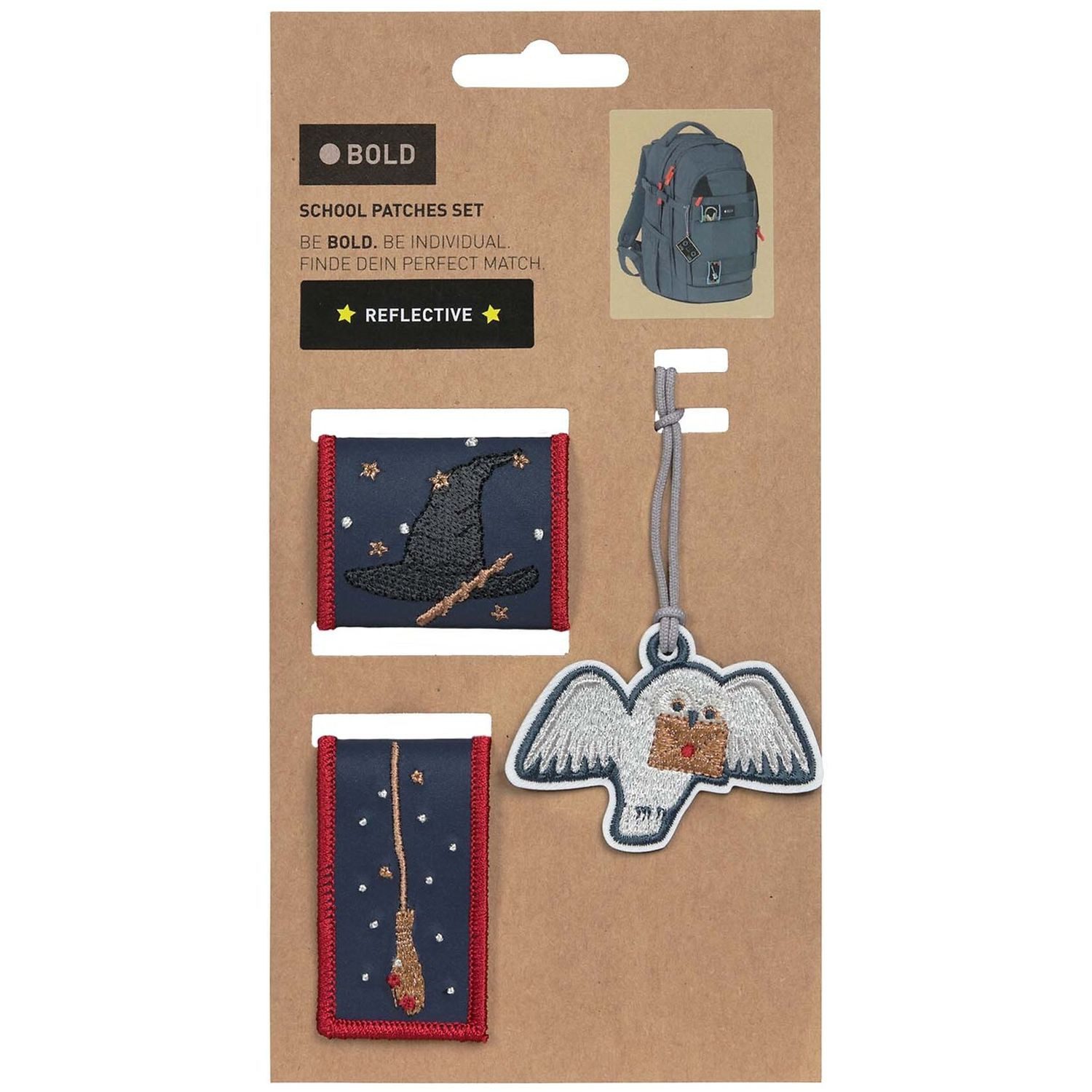 Thumbnail - BOLD Aufkleber Bold Match School Patches Set Witchery
