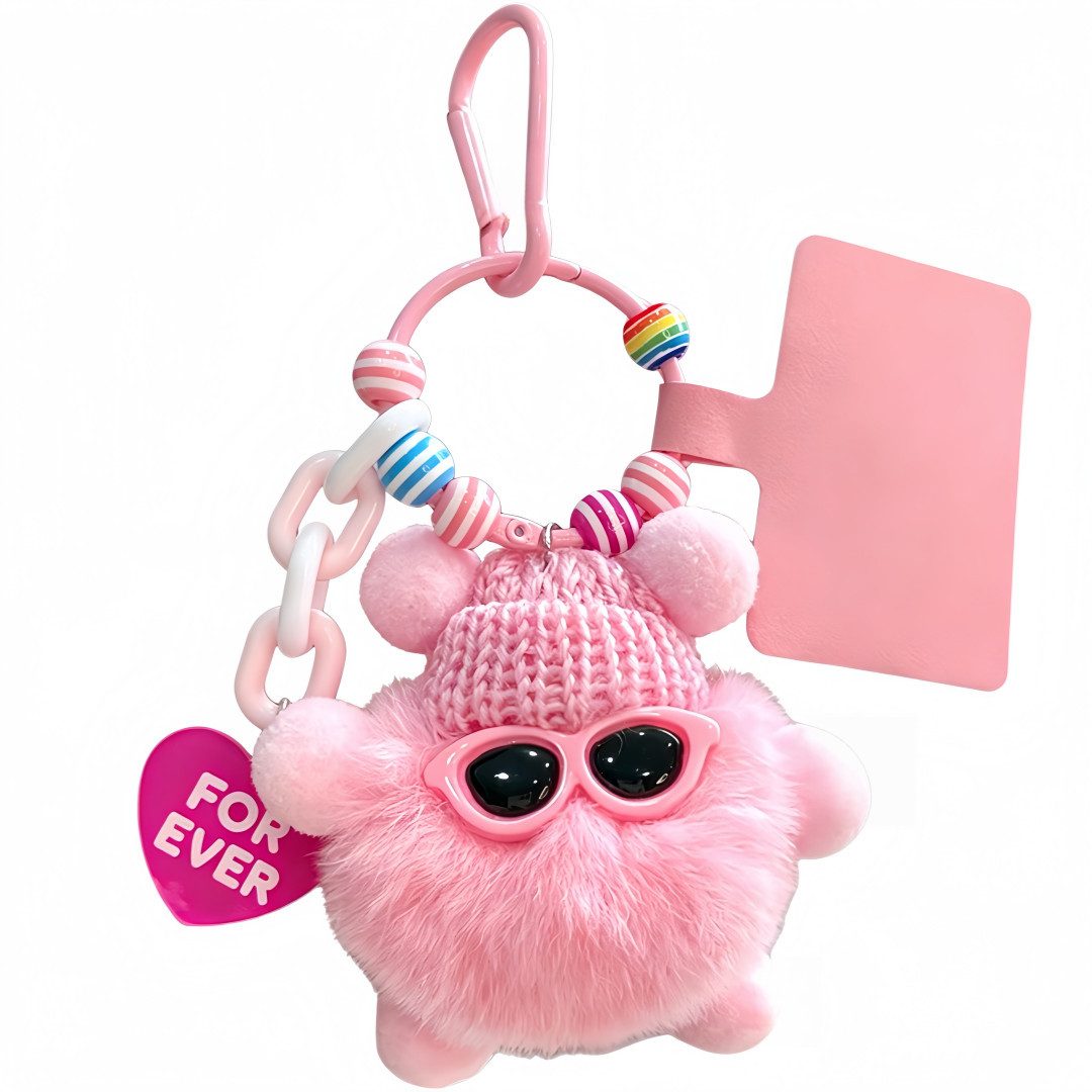 FOUORTUNATE-BEE Schlüsselanhänger Schlüsselanhänger Einschulung Geschenk Glücksbringer Schulanfang, Für Schulranzen Rucksack Federmappe Schlüssel Geschenk für Kinder