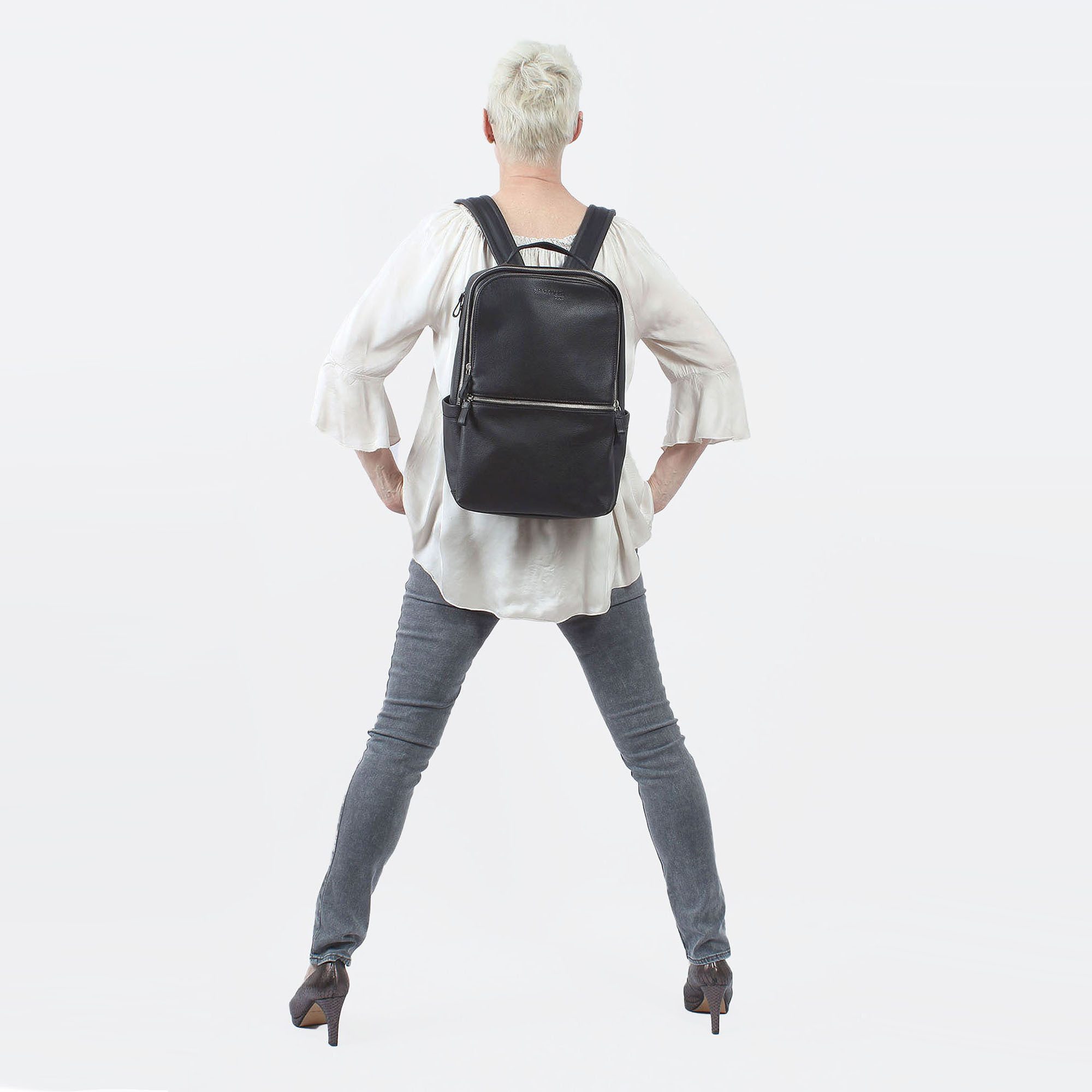 Margelisch Laptoprucksack JEWEN-1, aus LWG zertifiziertem Leder