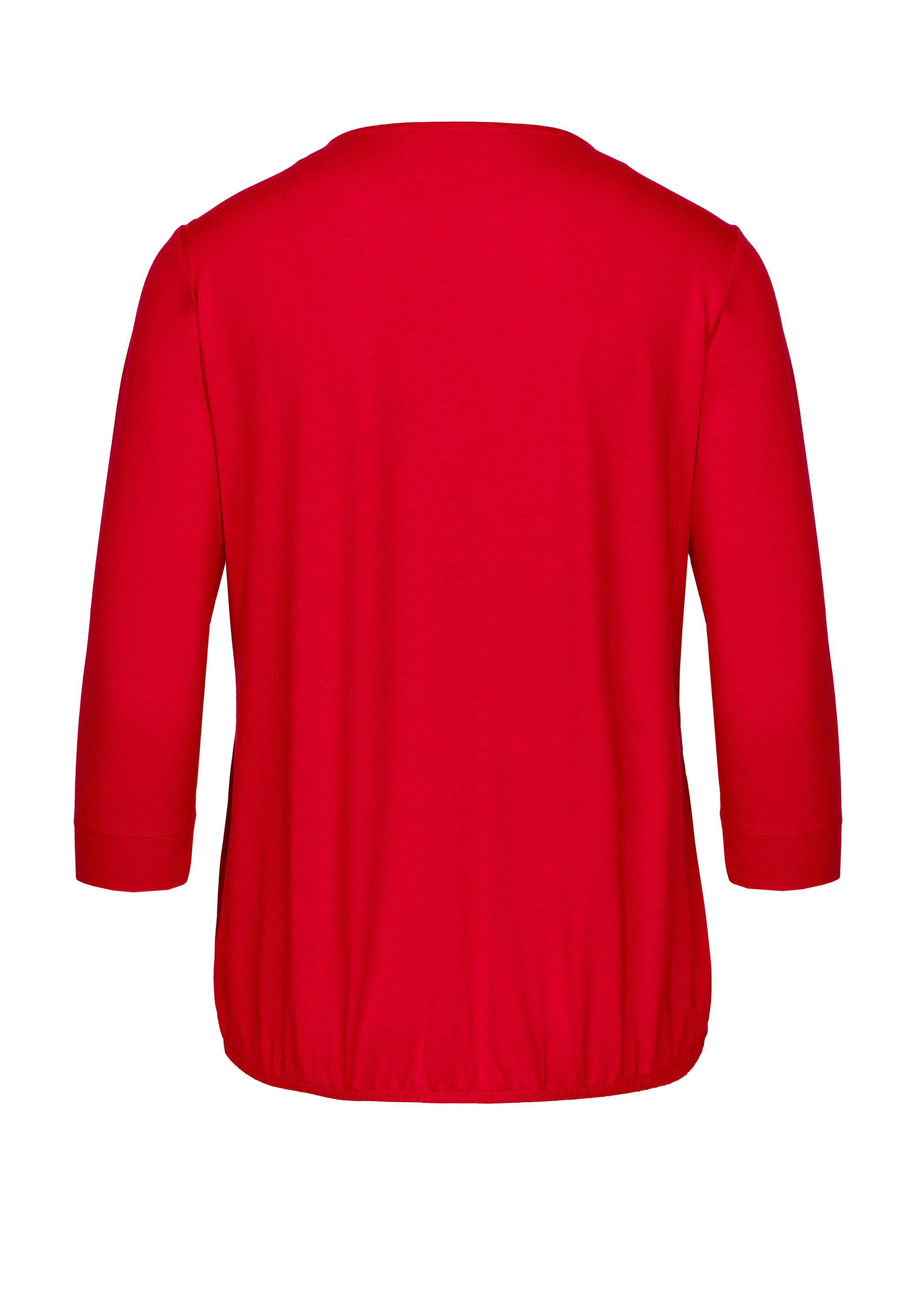 bianca Blusenshirt IRINA mit Fältchen am Rundhalsausschnitt günstig online kaufen