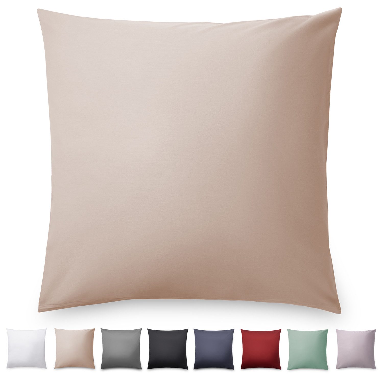 Blumtal Kissenbezüge Premium Mako Satin Kissenbezug, günstig online kaufen