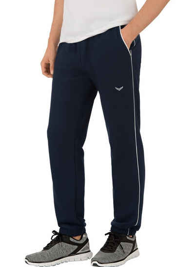 Trigema Sweathose TRIGEMA Jogginghose mit Paspel (1-tlg)