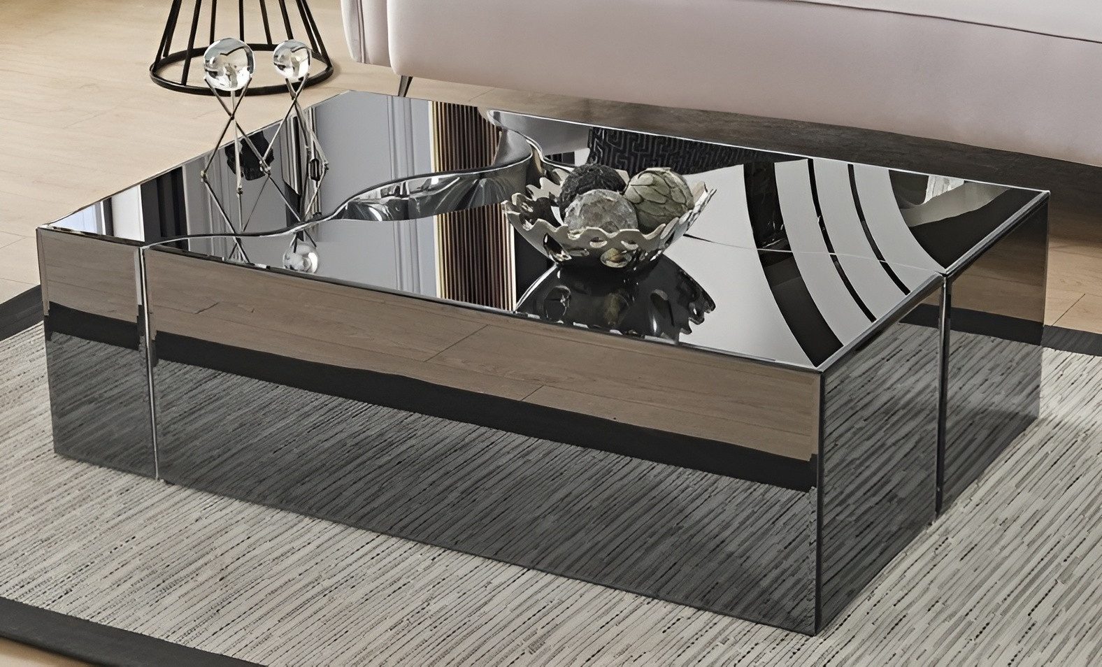 Xlmoebel Couchtisch Moderner Luxus Couchtisch – Stilvolle Wohnzimmer Möbel Sofort (1-St), Hergestellt in Europa