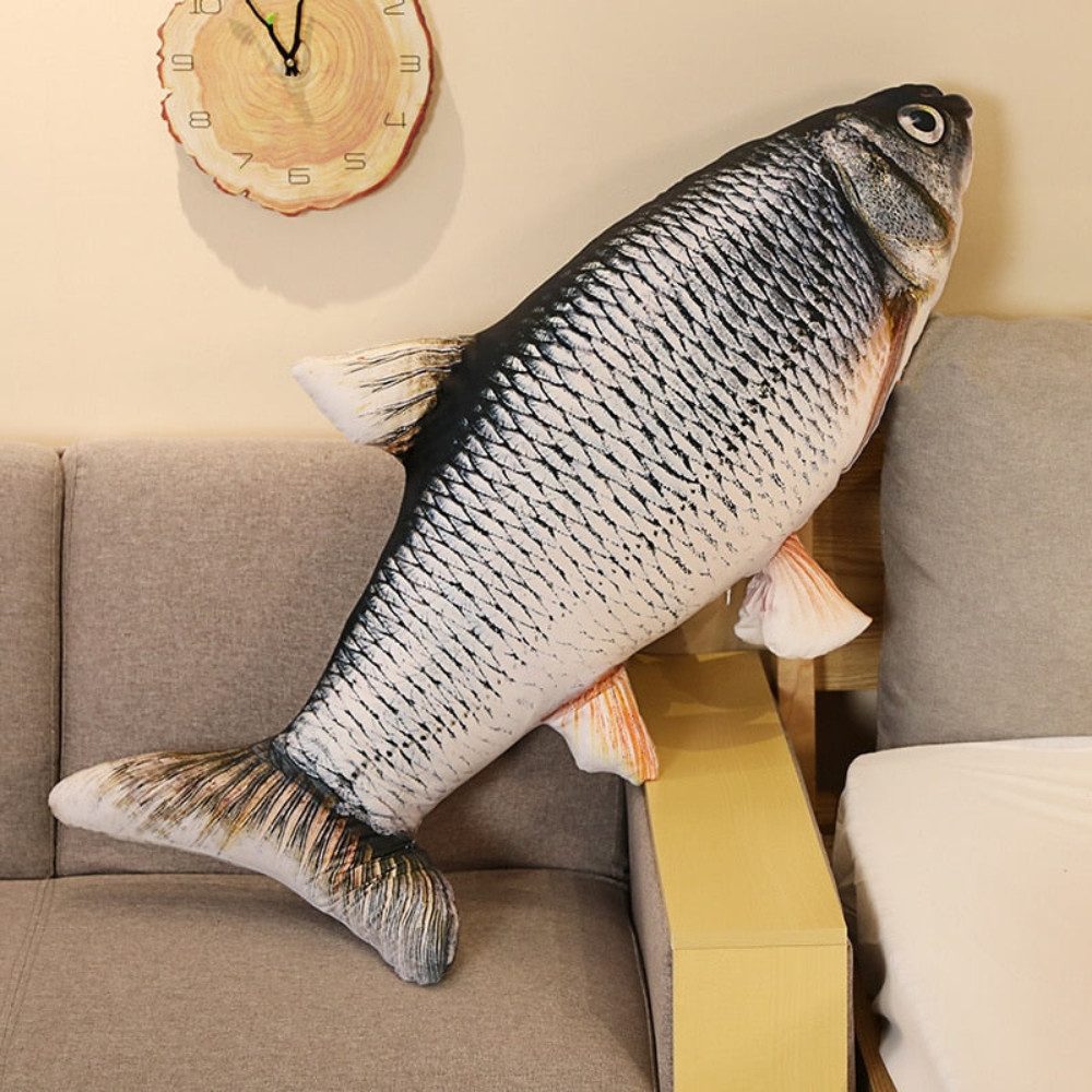 Tinisu Plüschfigur Forelle Fisch Kuscheltier - 60 cm Plüschtier weiches Sto günstig online kaufen