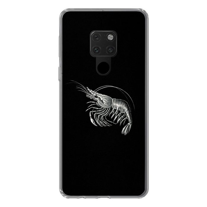 MuchoWow Handyhülle Shrimps - Vintage - Ernst Haeckel - Tiere - Kunst Phone Case Handyhülle Huawei Mate 20 Silikon Schutzhülle