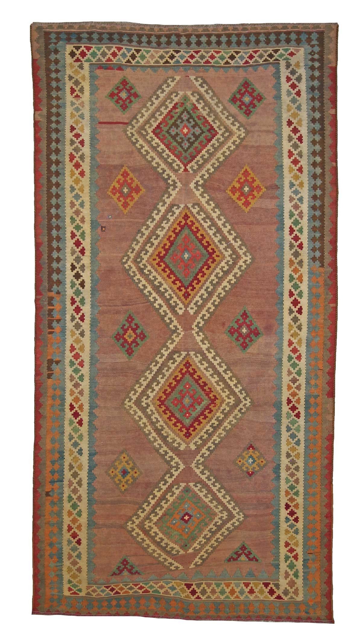 Orientteppich Perserteppich Kelim 287 x 148 cm