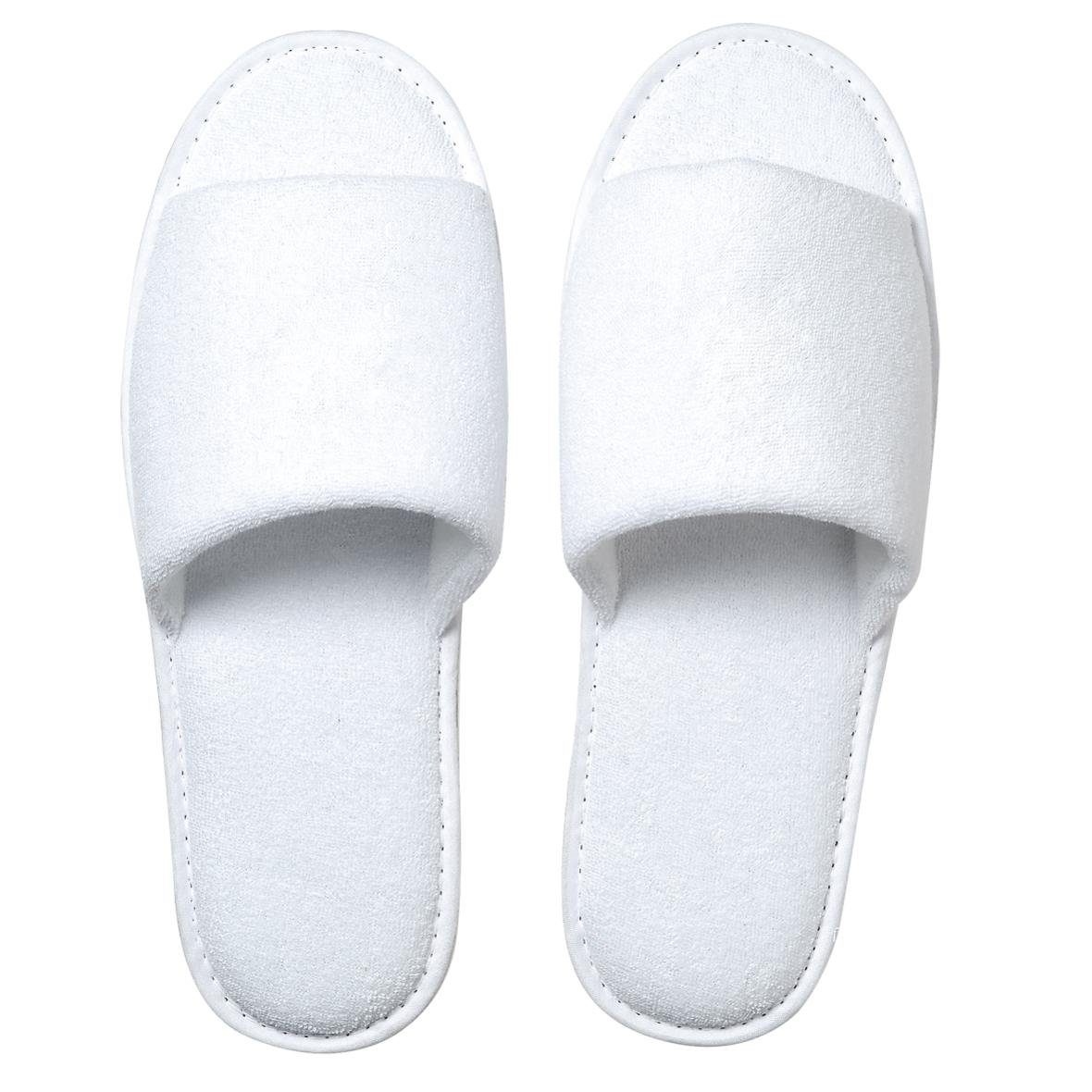 elasto Slipper "Frottee" weiß Slipper günstig online kaufen