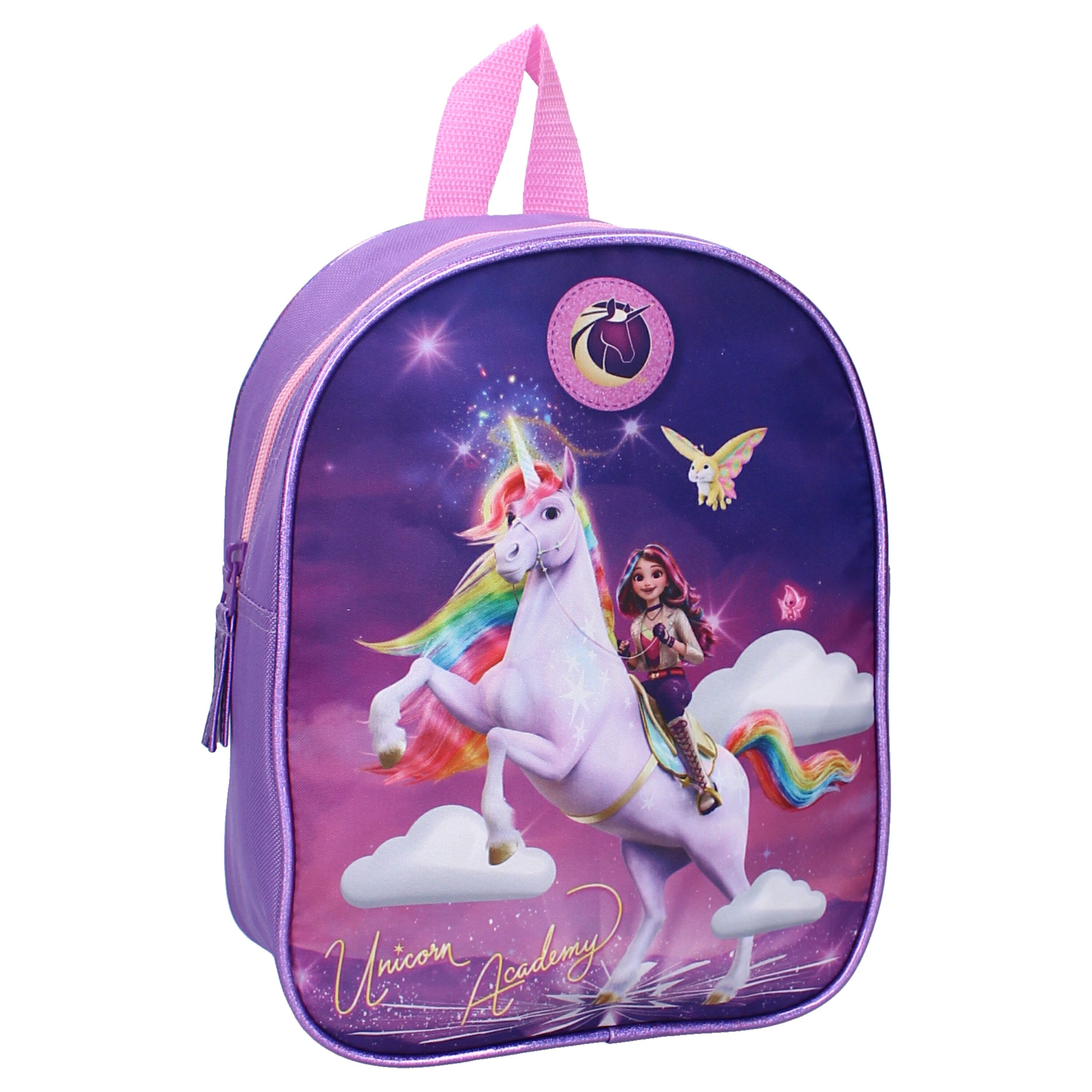 Vadobag Kinderrucksack Unicorn School Einhorn Motiv, Kinderrucksack