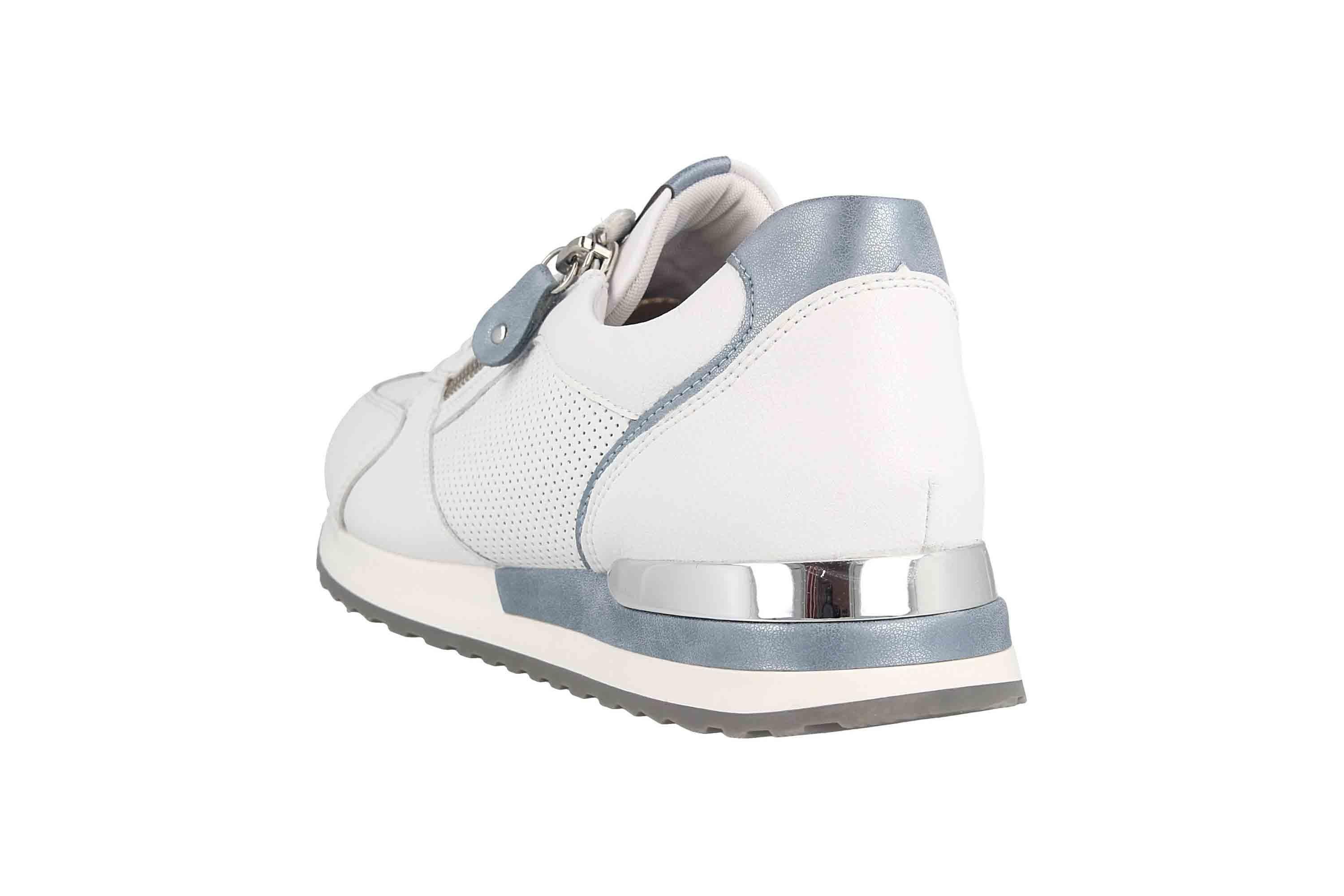 weiss/bleu / 80 R2524-80 Remonte Sneaker