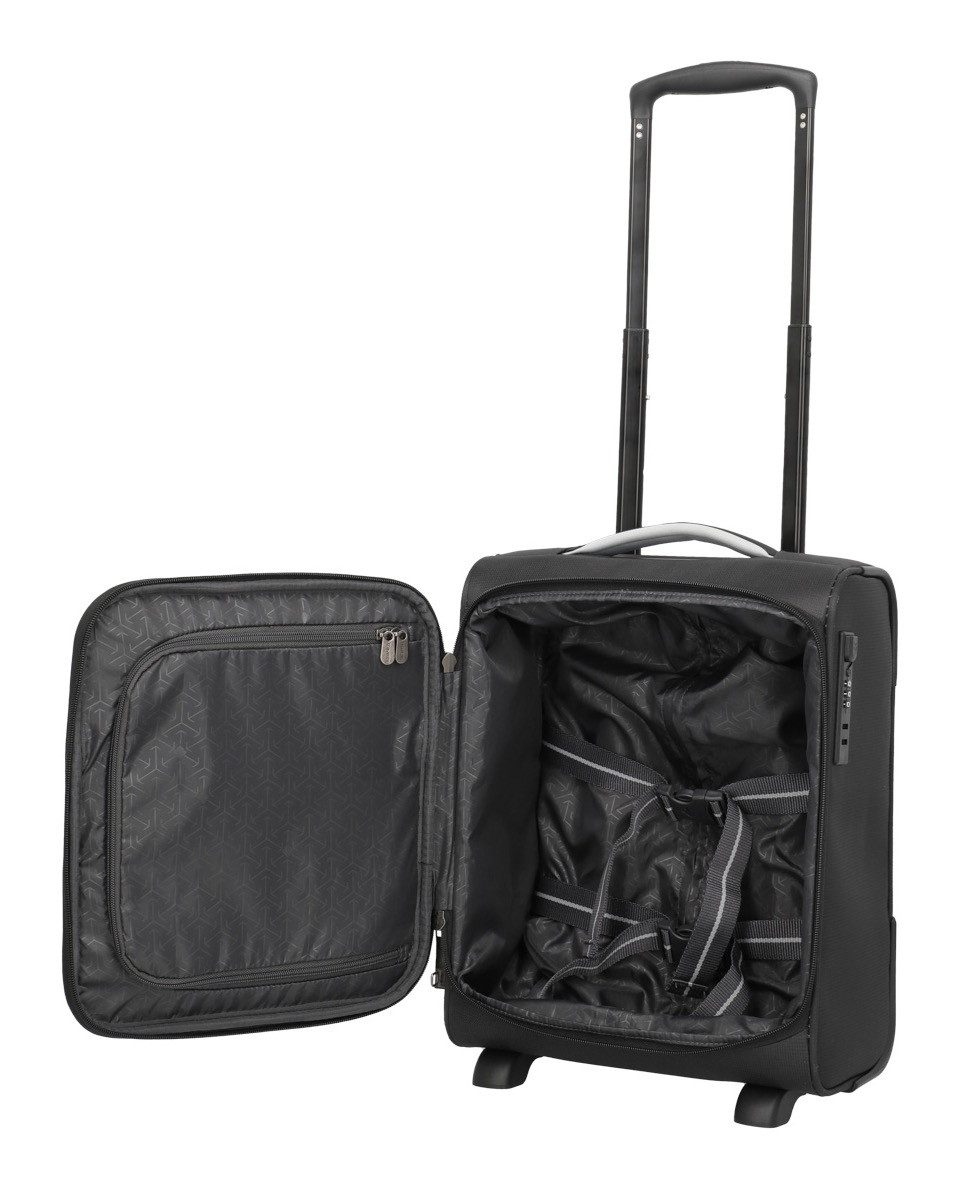 travelite Handgepäck-Trolley JETPACK Easy 2 Cabin Handgepäck Koffer, 4 Rollen