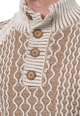 Rusty Neal Strickpullover in tollem Grobstrick-Design