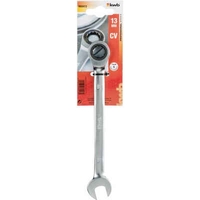 kwb Ringschlüssel Ratschen-Ring-Gabel Schlüssel 13 mm