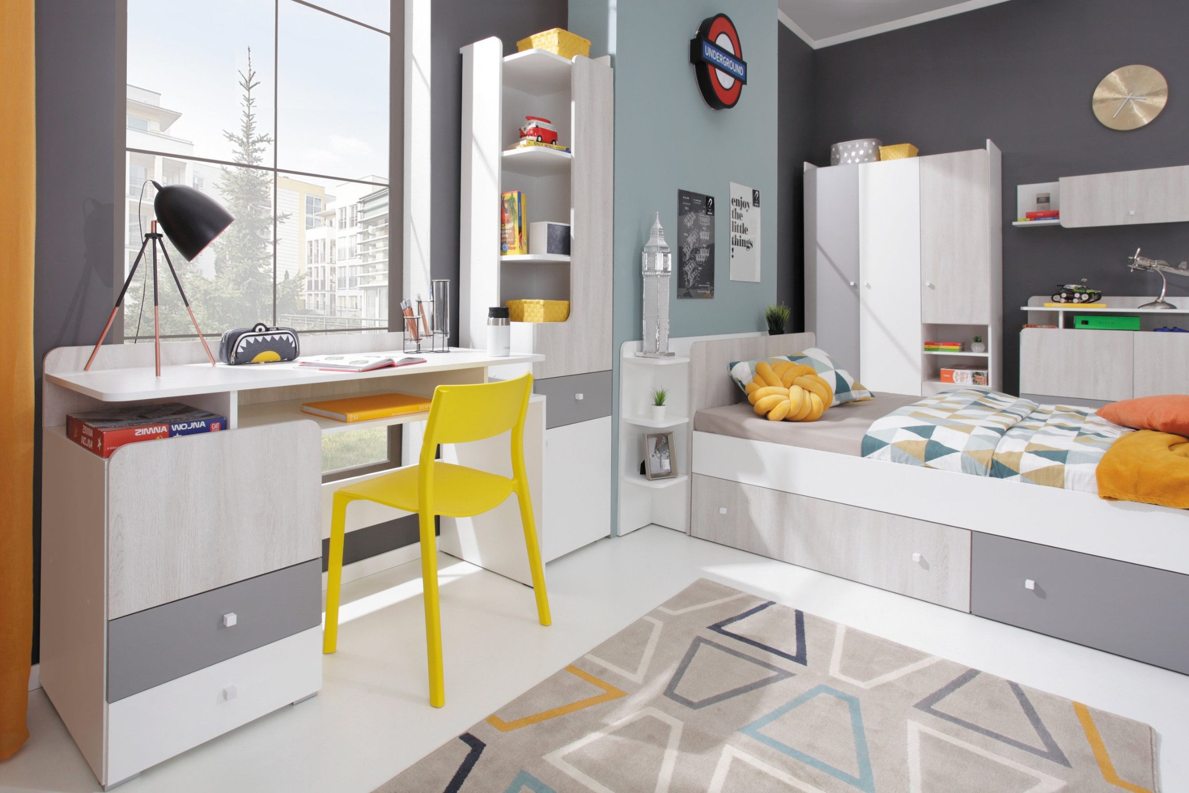 Deine Möbel 24 TV-Board CLARA 08 TV-Lowboard 120cm breit CLARA-Kollektion (Set, 1 St., Nachtkonsole), Viel Stauraum für Multimedia-Zubehör und Alltagsgegenstände