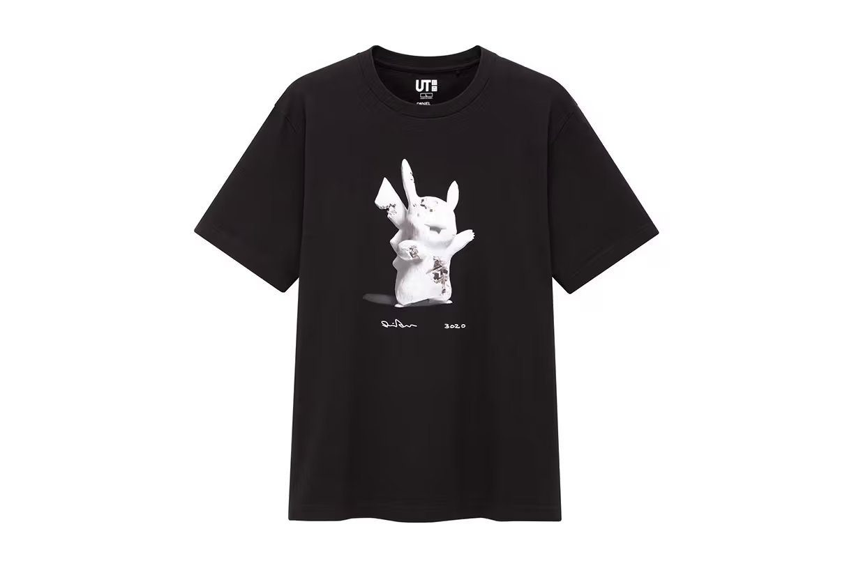 Arsham T-Shirt Daniel x schwarz UNIQLO Pokémon
