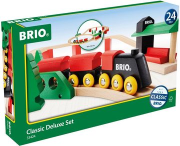 BRIO® Spielzeug-Eisenbahn Classic Deluxe-Set, (Set), FSC®- schützt Wald - weltweit