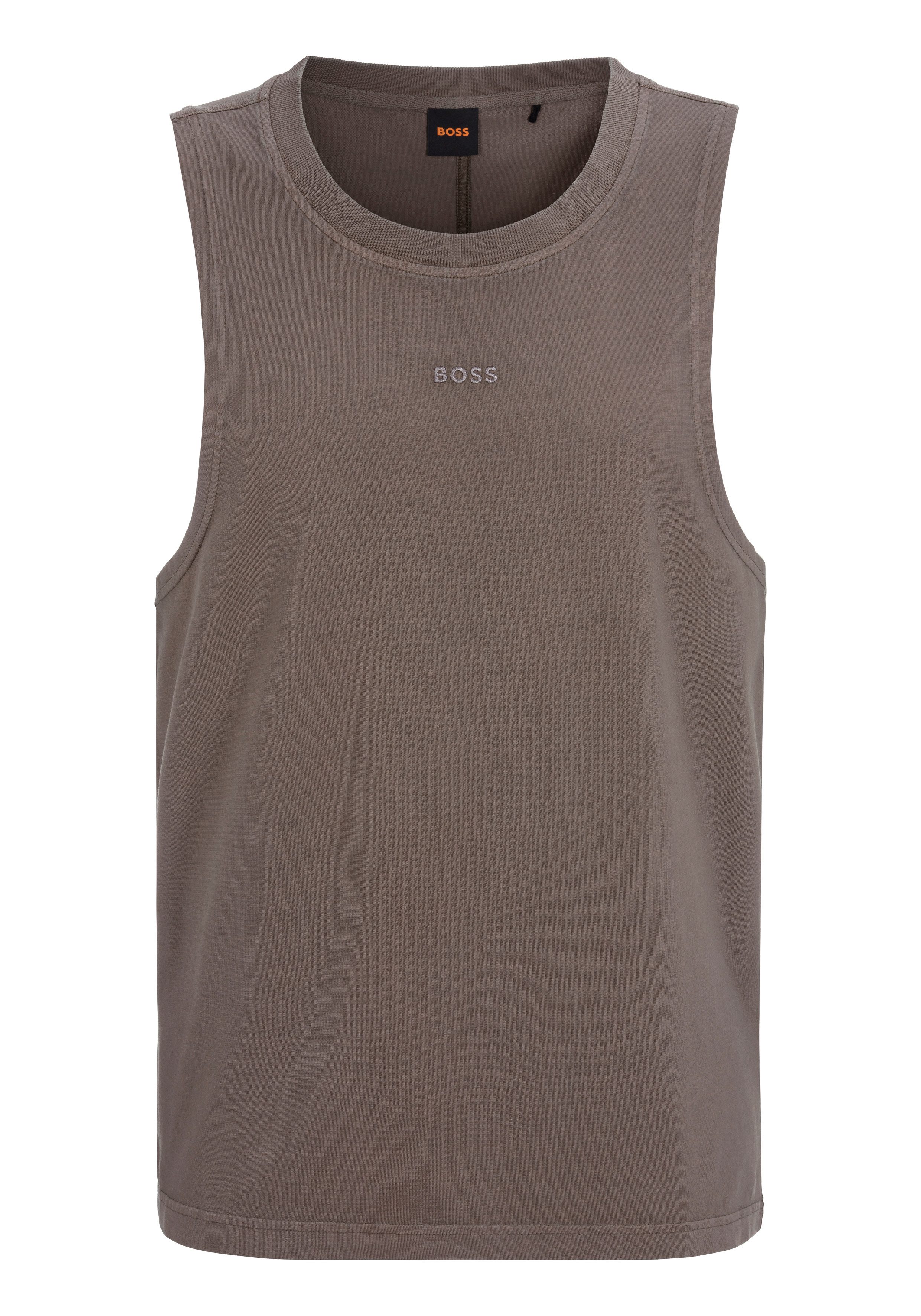BOSS ORANGE Tanktop Tank_oceanpalett mit kleinem günstig online kaufen