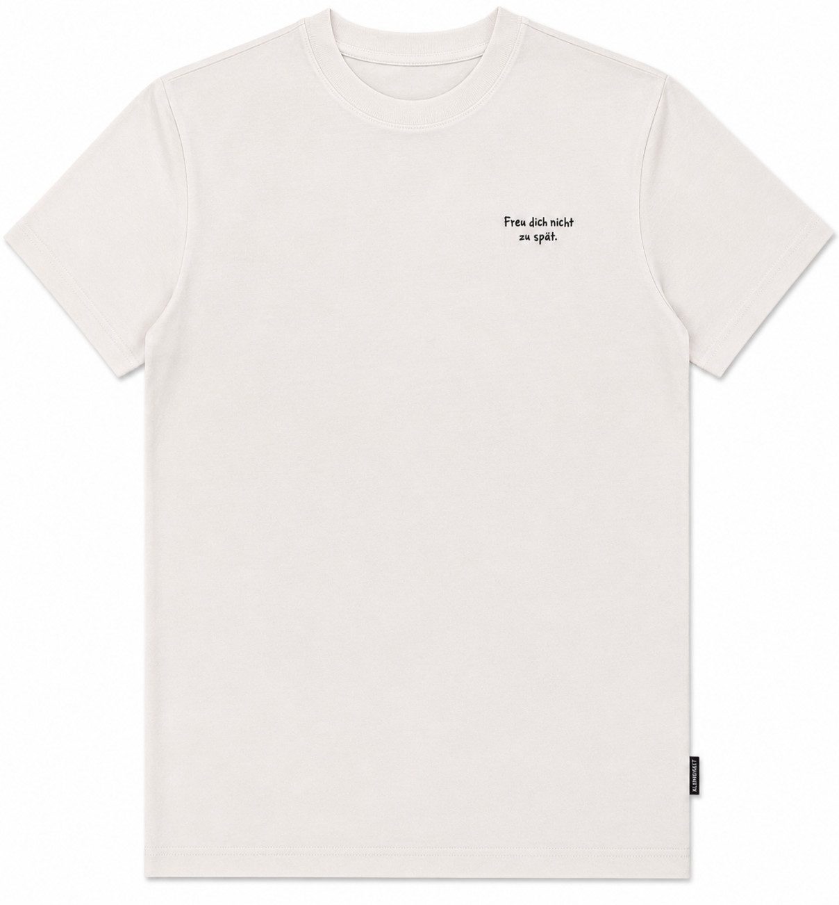 Kleinigkeit T-Shirt BTS6-591-999 Bois Straightcut Shört Freu Dich