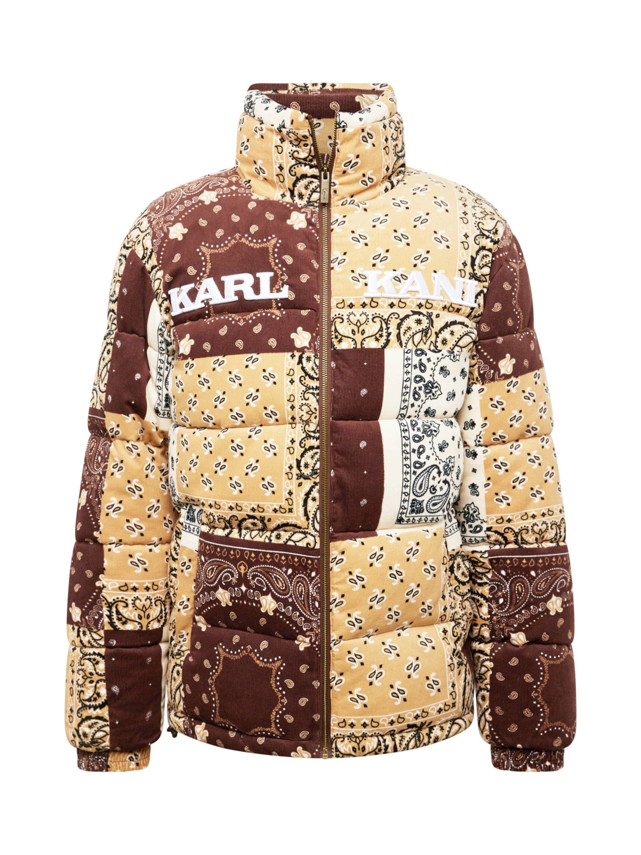 Karl Kani Steppjacke (1-St), All-Over-Muster