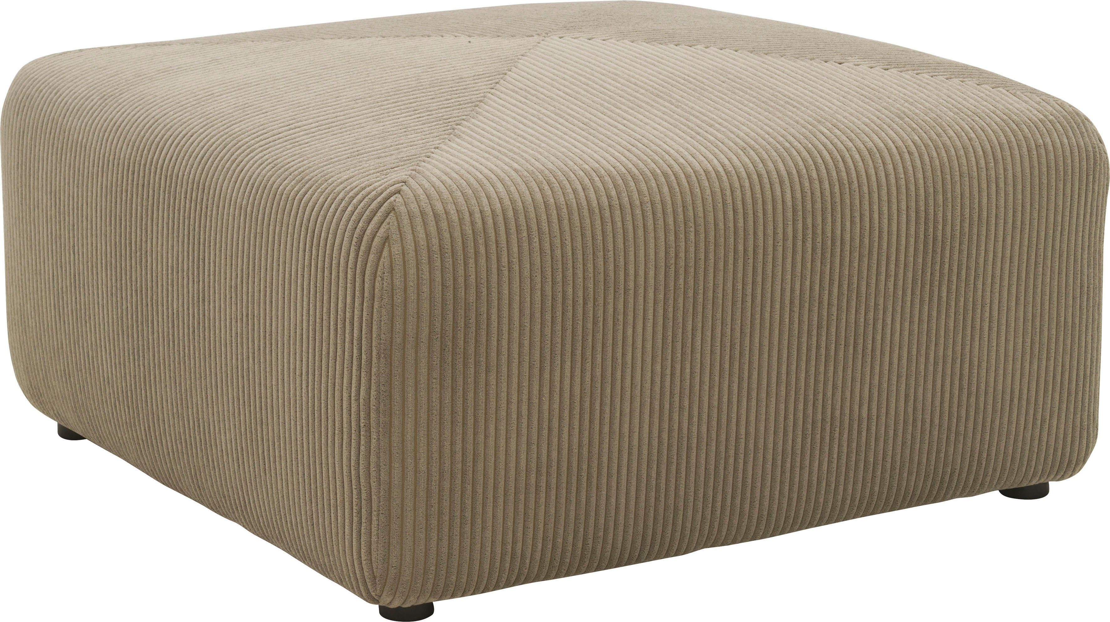 Home affaire Polsterhocker Gerrid, Cord-Bezug, passend zur Modulserie "Gerrid"