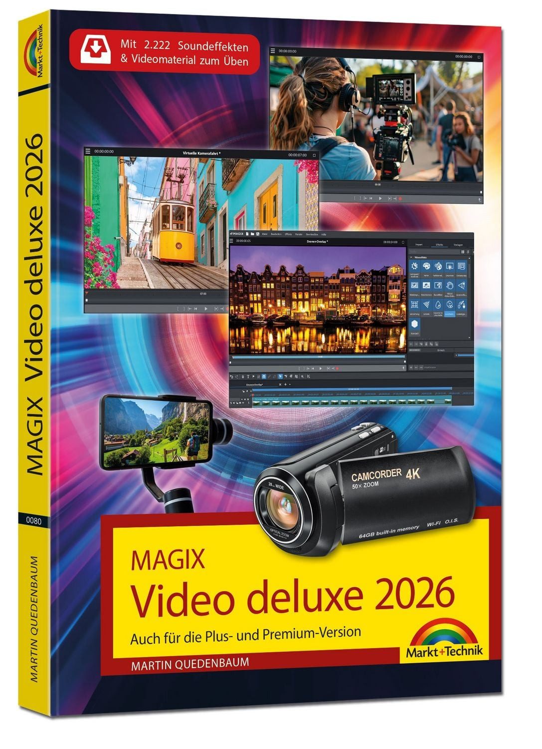 MAGIX Video deluxe 2026 - Das Buch zur Software. Die besten Tipps und / Martin Quedenbaum