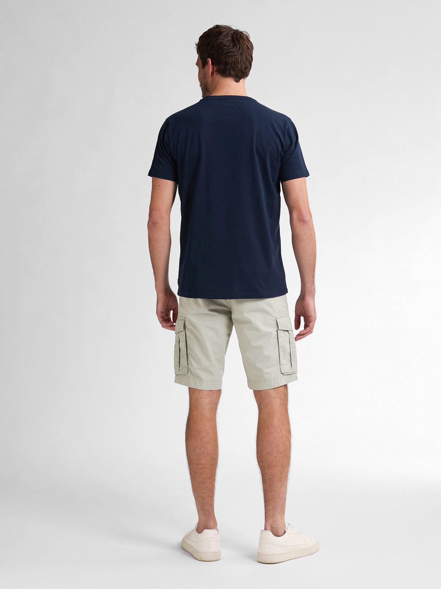 Petrol Industries Shorts Azure mit Gürtel