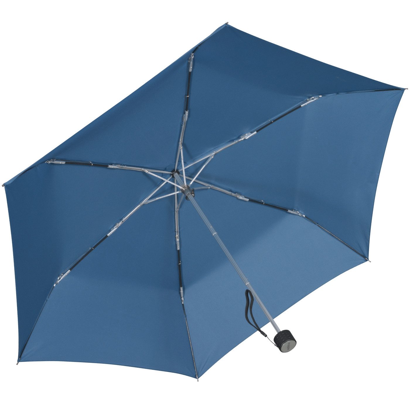 doppler® Taschenregenschirm Super-Mini Havanna für Damen, mit UV-Schutz, besonders leicht und klein, trotzdem stabil