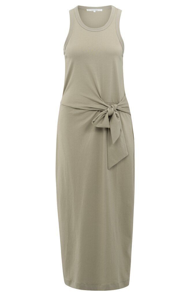 YAYA A-Linien-Kleid Ärmelloses Kleid mit Knoten günstig online kaufen