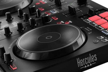 HERCULES DJ Controller Inpulse 300 MK2 - mit Beatmatch Guide-Funktion, inkl. Lizenzen für Serato DJ Lite & DJUCED