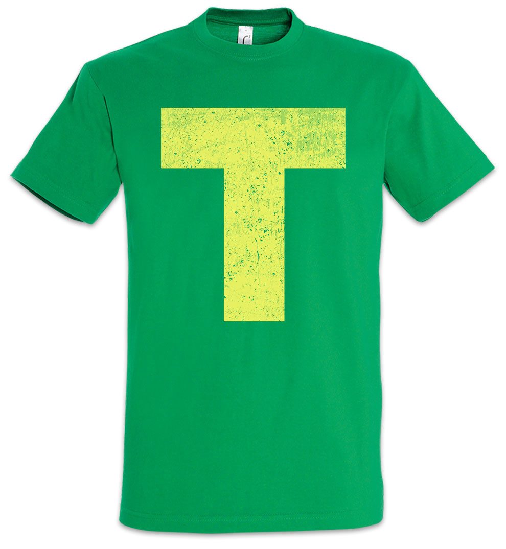 Urban Backwoods Print-Shirt Kostüm Theodore T Herren T-Shirt Fasching Karneval (1-tlg) Verkleidung Fastnacht Alvin Fassenacht Chipmunks