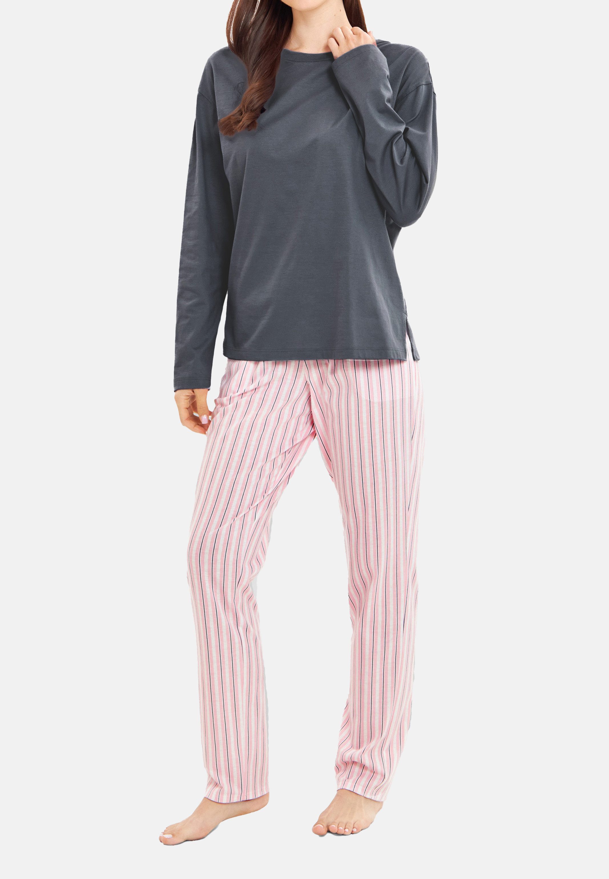 Rösch Pyjama Sleep & Relax (Set, 2 tlg) Schlafanzug - Baumwolle - Atmungsak günstig online kaufen