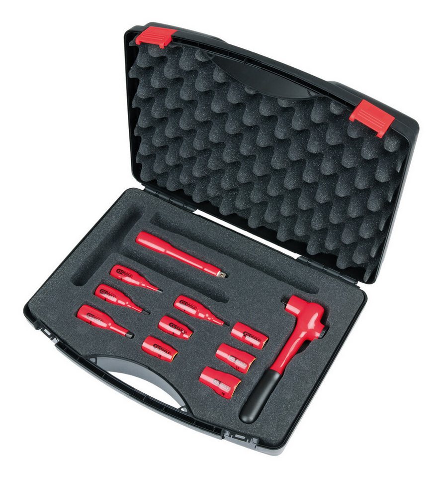Thumbnail - KS Tools Steckschlüssel (11 St), 3/8" Satz mit isolierten Werkzeugen, 11-teilig